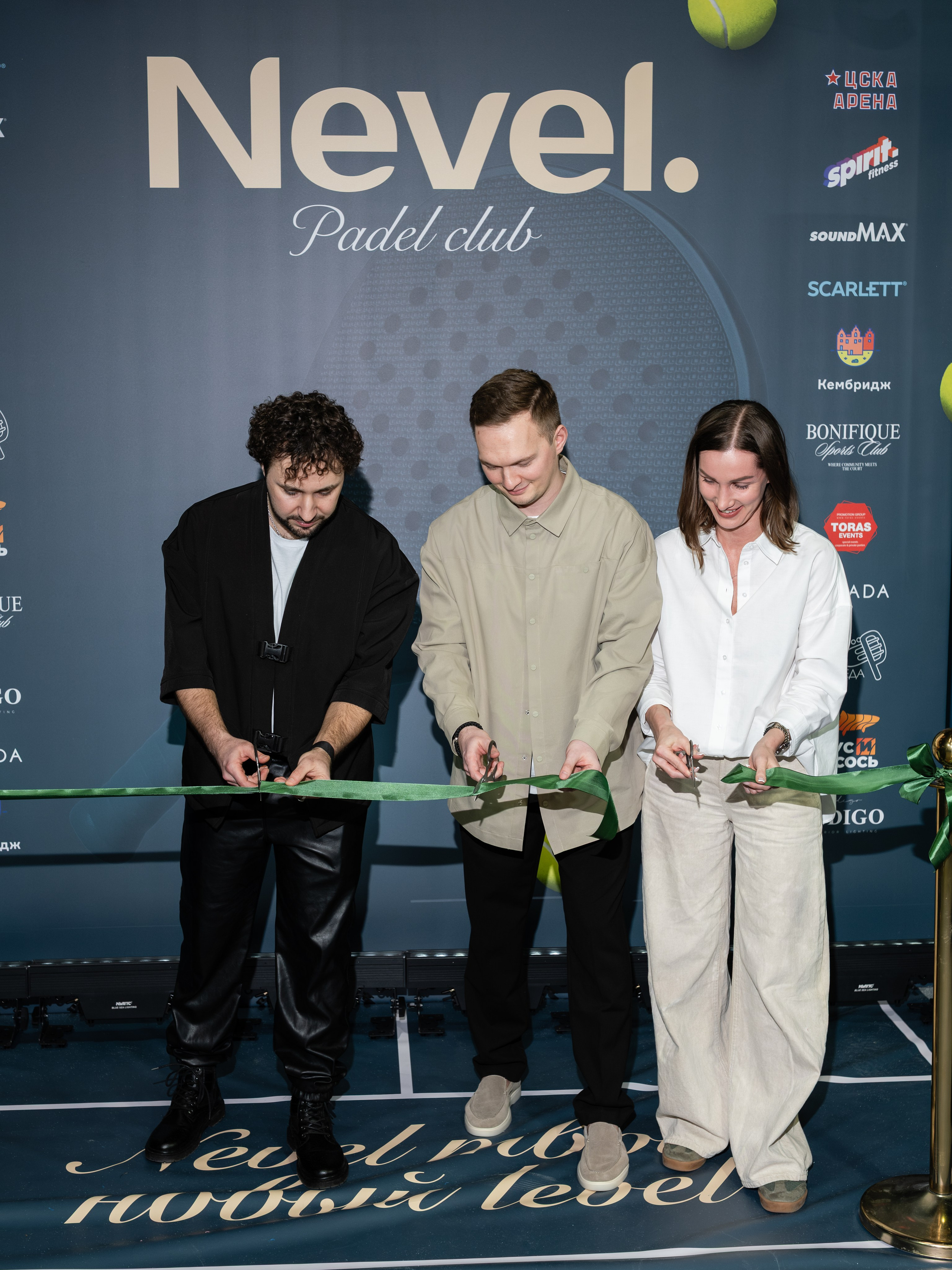 Открытие нового клуба Nevel Padel Ривьера. Репортажный и портретный фотограф в Москве Илья Спиридонов