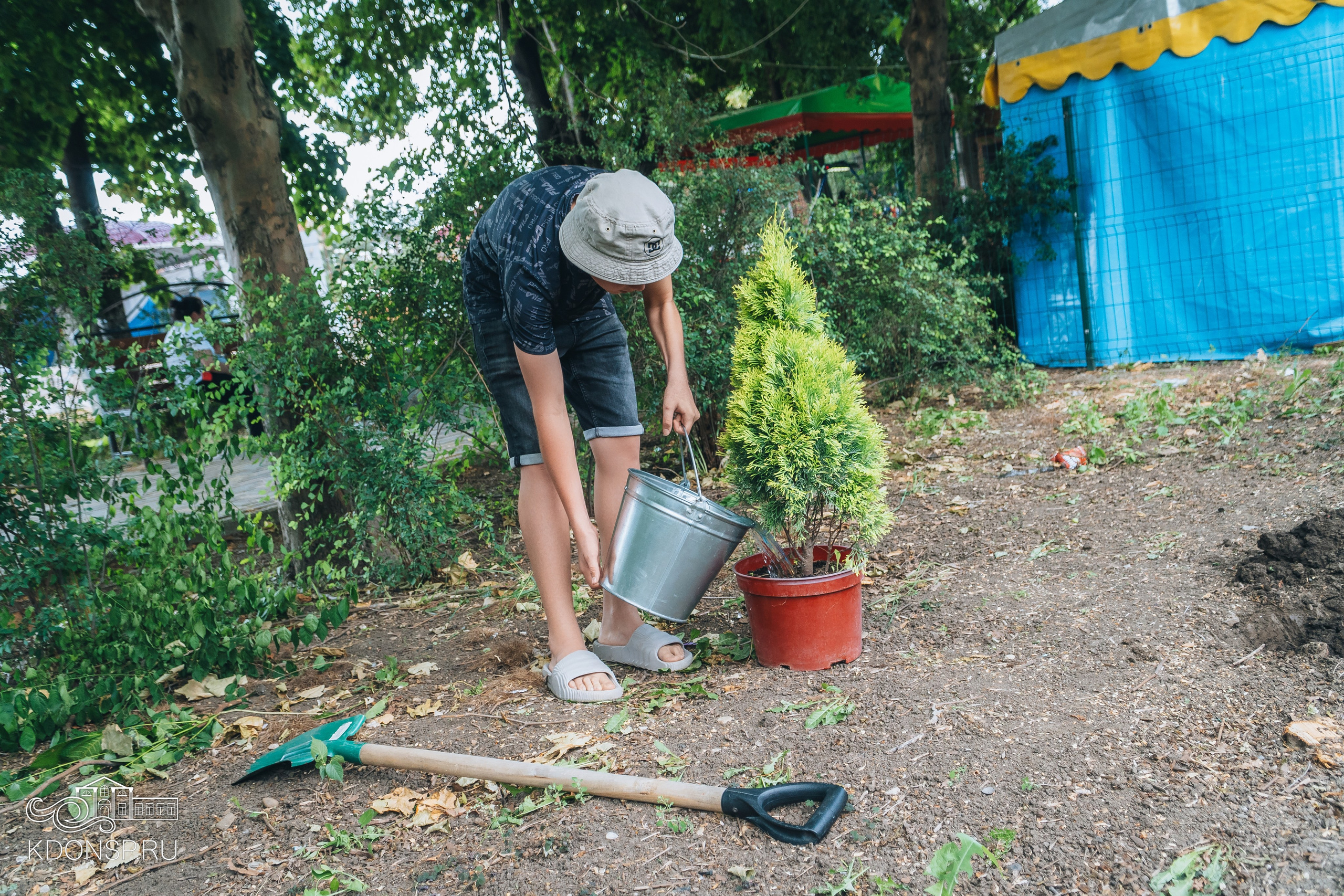 «Сад Памяти». Новотитаровский Дом культуры