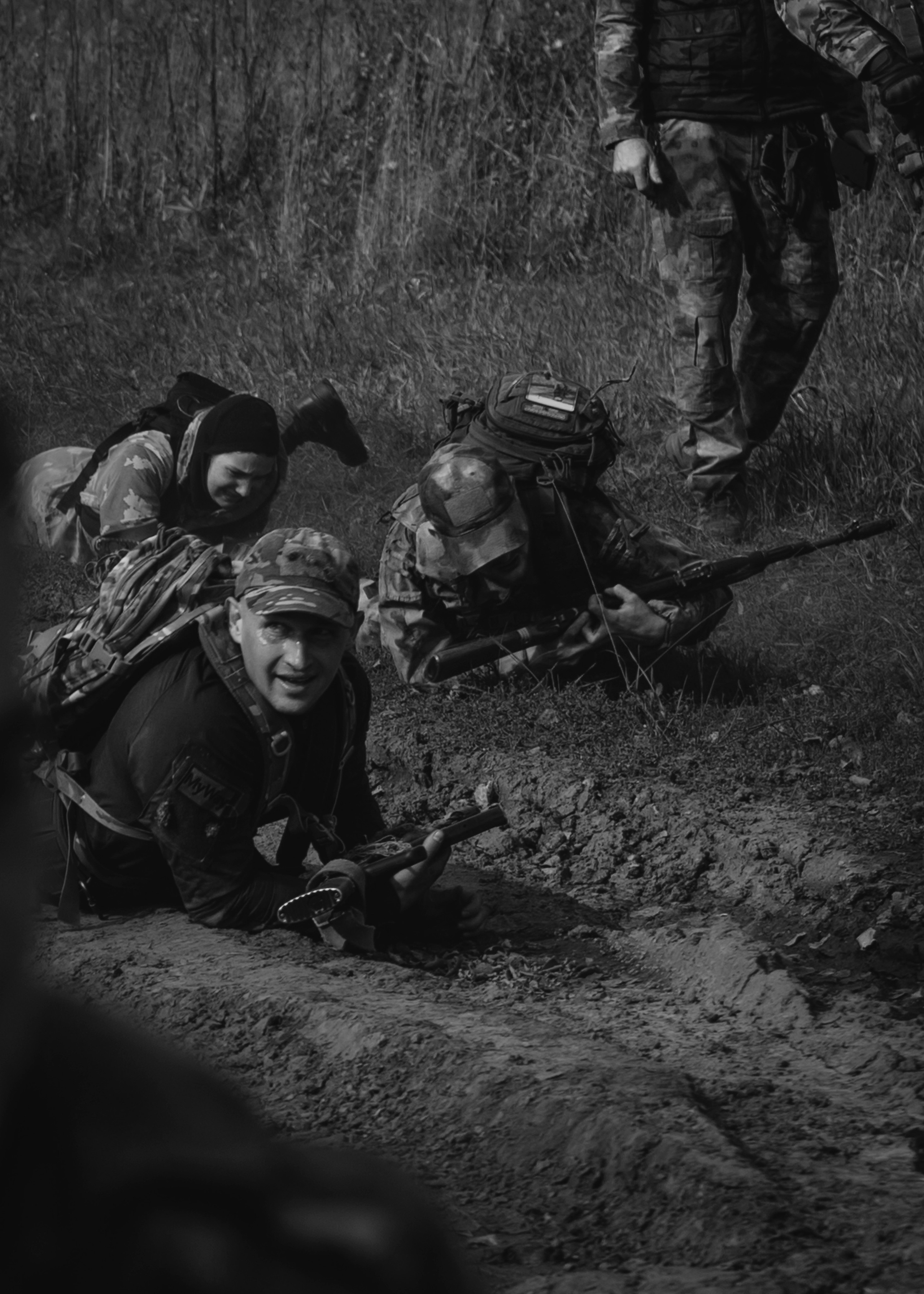 Квалификационные испытания. Сдача на шеврон «Боевая Единица». Портретный фотограф в Москве Дарья Цезария