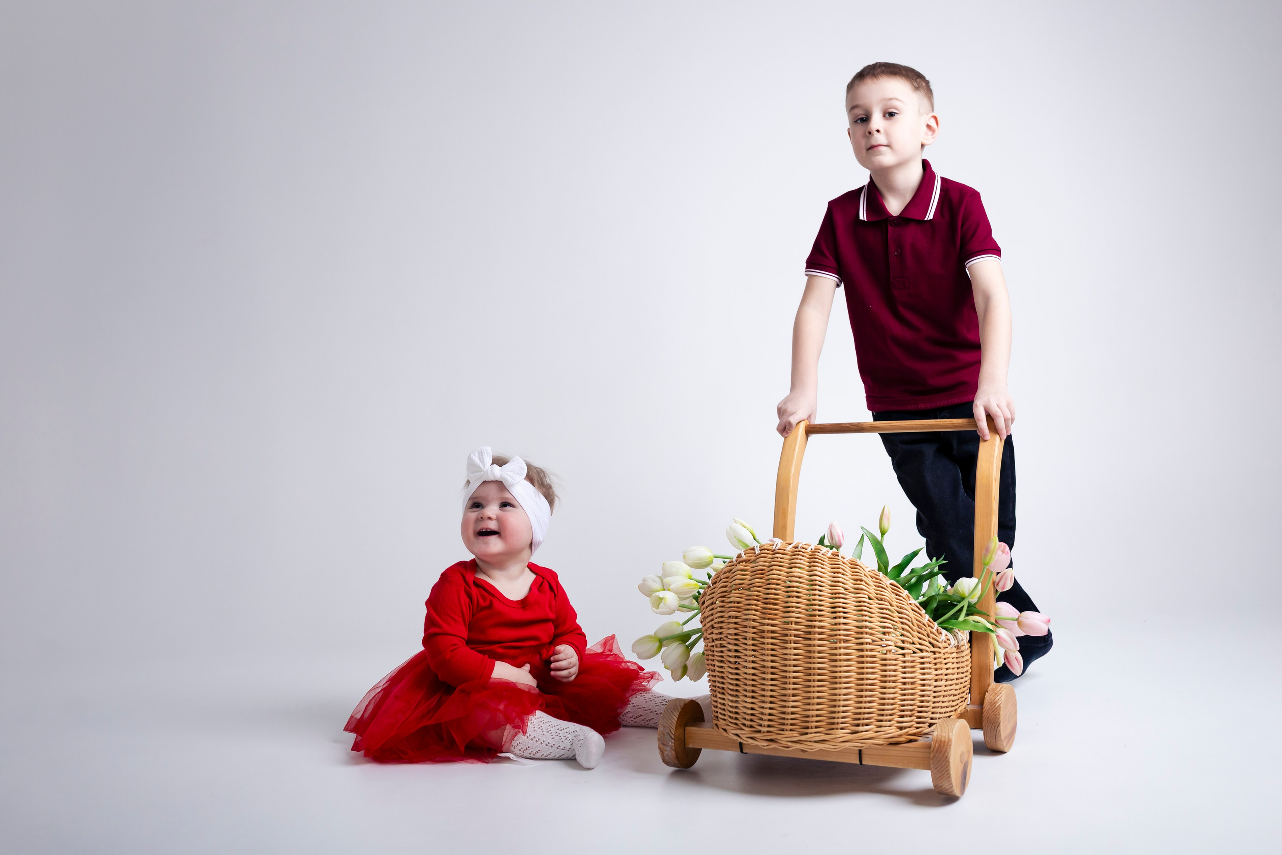 Детская фотосессия в студии. Фотограф Каримов Виктор