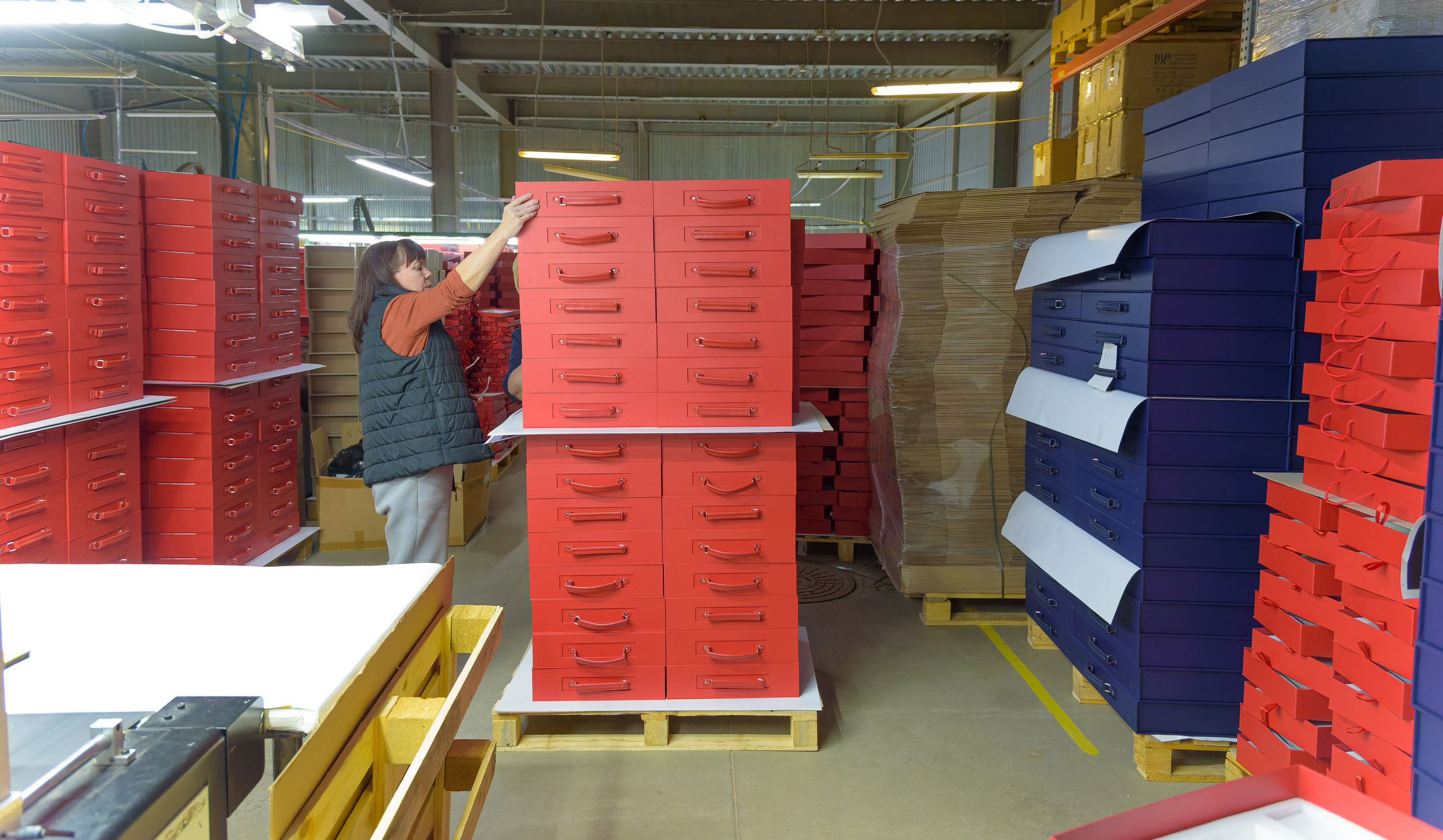 Производственные цеха компании «Маркетри». Fotolux