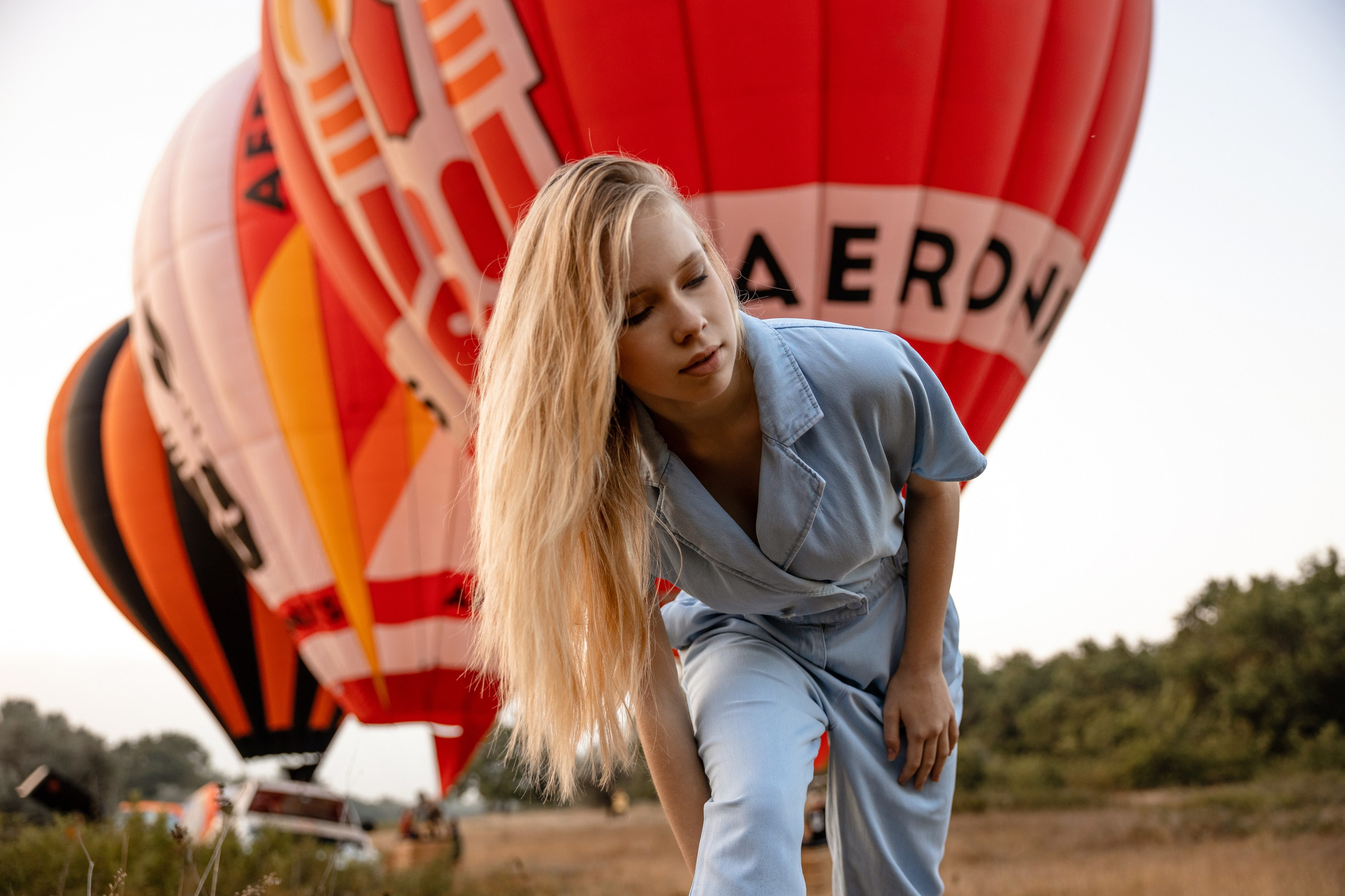 Ксюша, воздушный шар. Татьяна Мирзоян