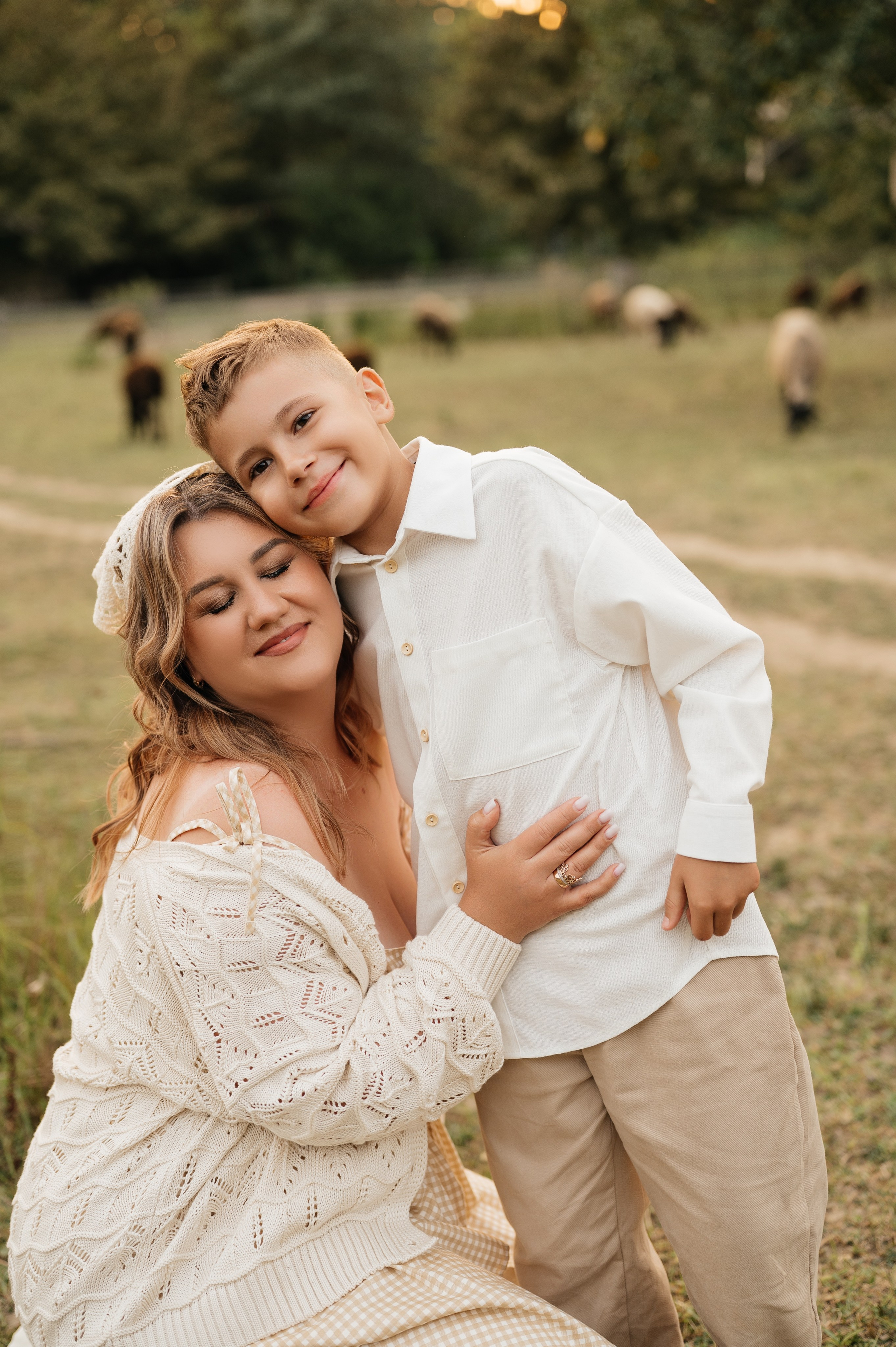 Семейная фотосессия на ферме. Свадебный и семейный фотограф в Краснодаре Алина Мельник