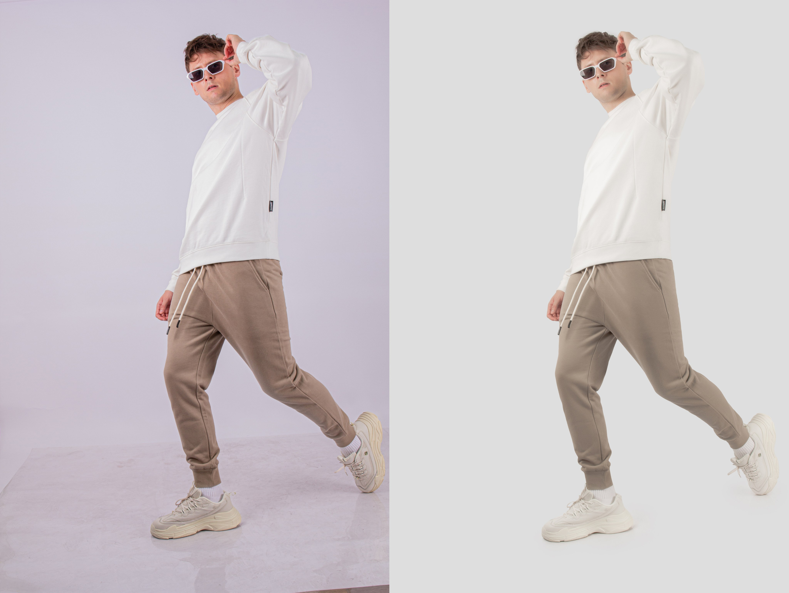 Ретушь портретов для рекламы спортивной одежды — динамика и стиль! | Студия SVITHART