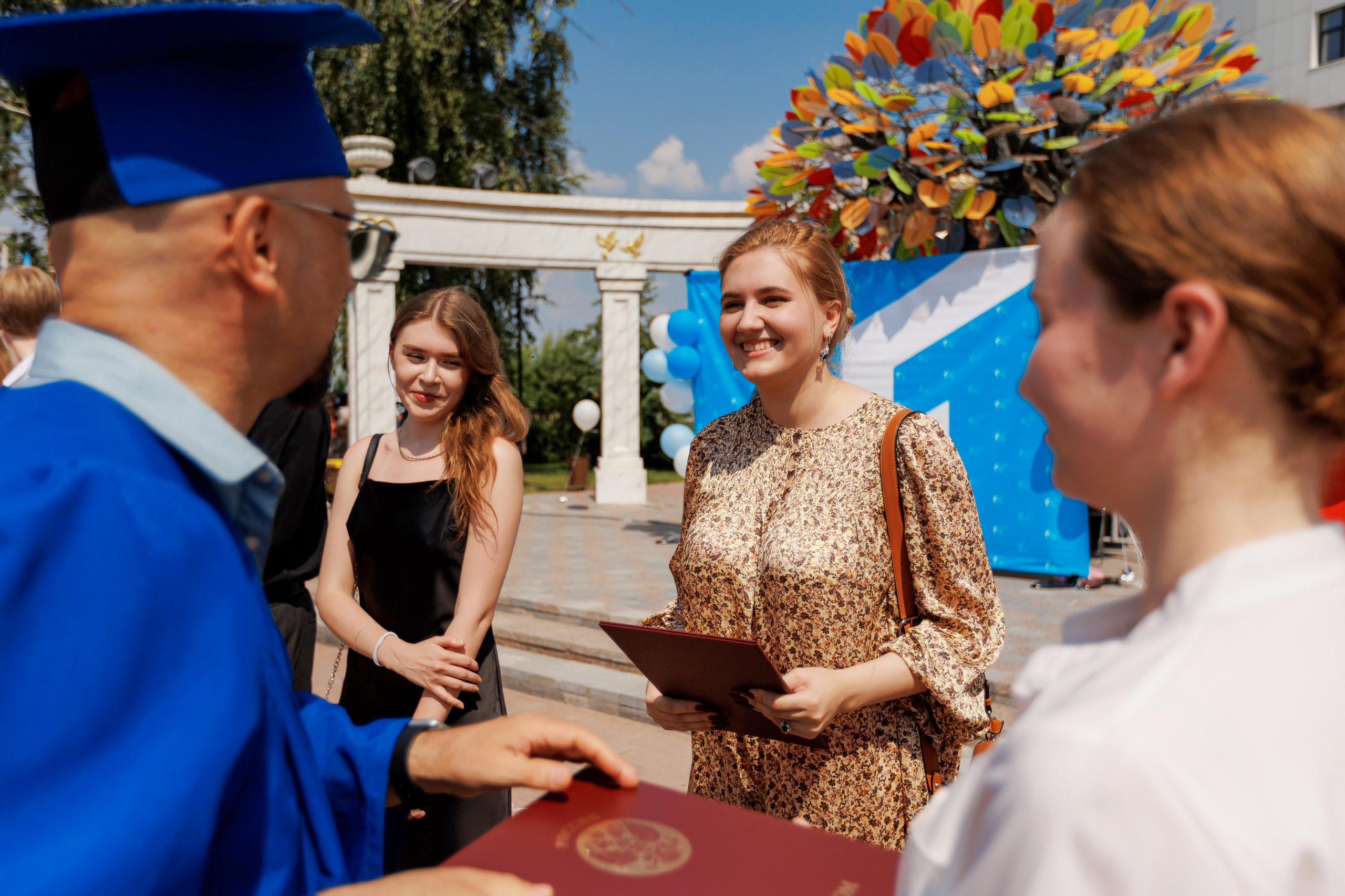 Вручение дипломов. ТюмГУ. Даниил Савиных | Фотограф Тюмень