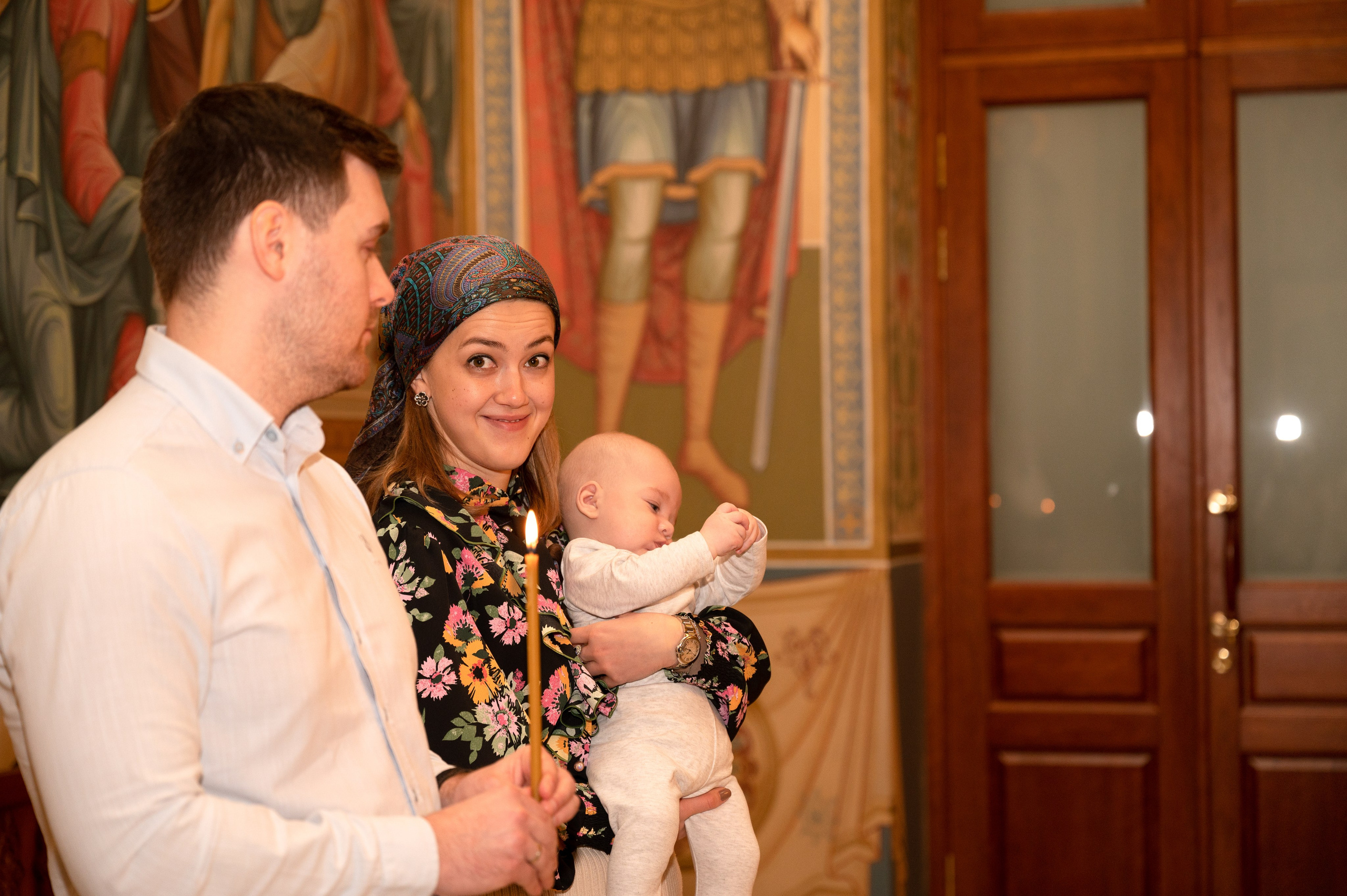 Таинство крещения. Свадебный видеограф в Москве Никонова Анна