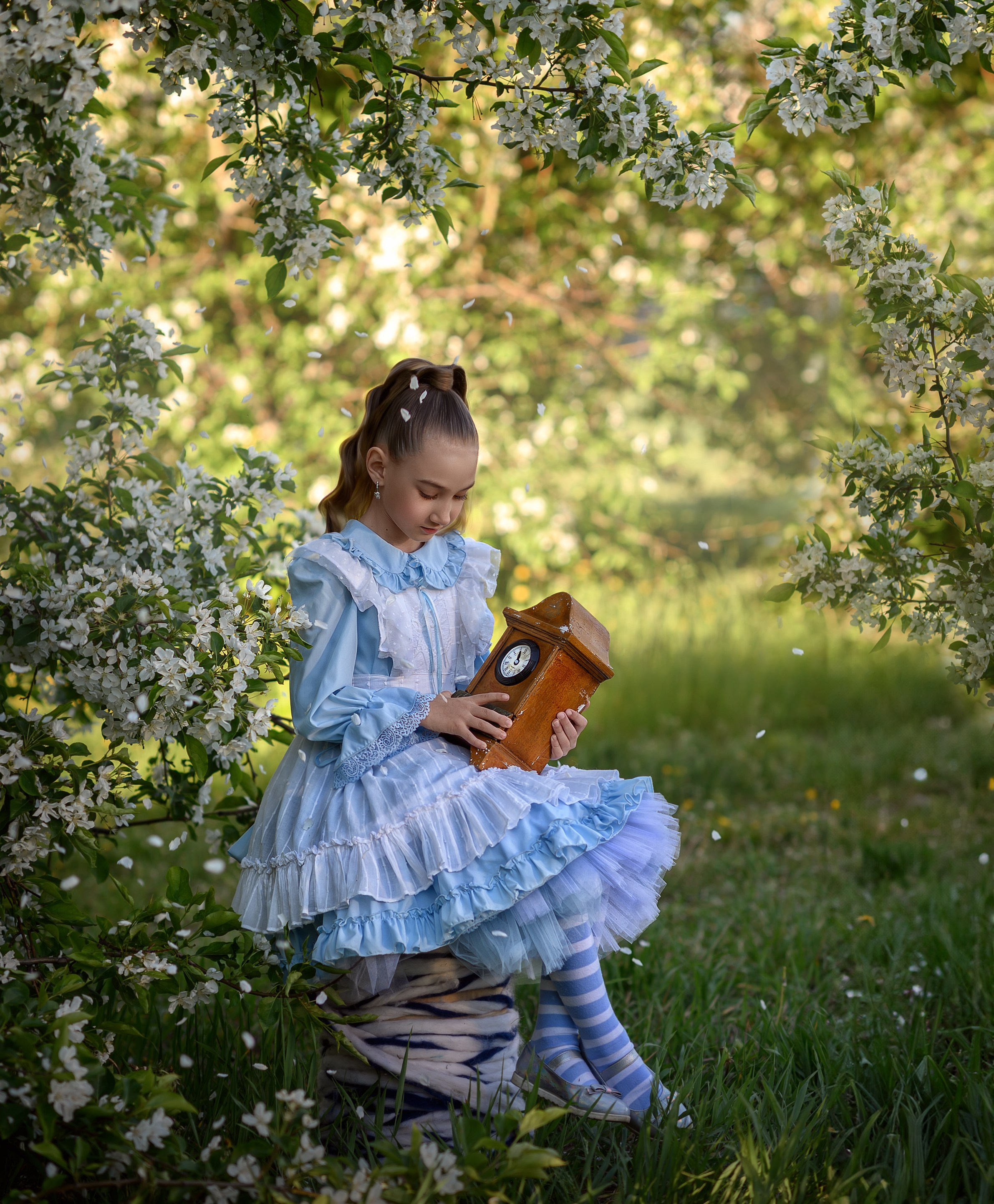 АЛИСА В ЦВЕТЕНИИ. Семейный фотограф Екатеринбург Лора Мур