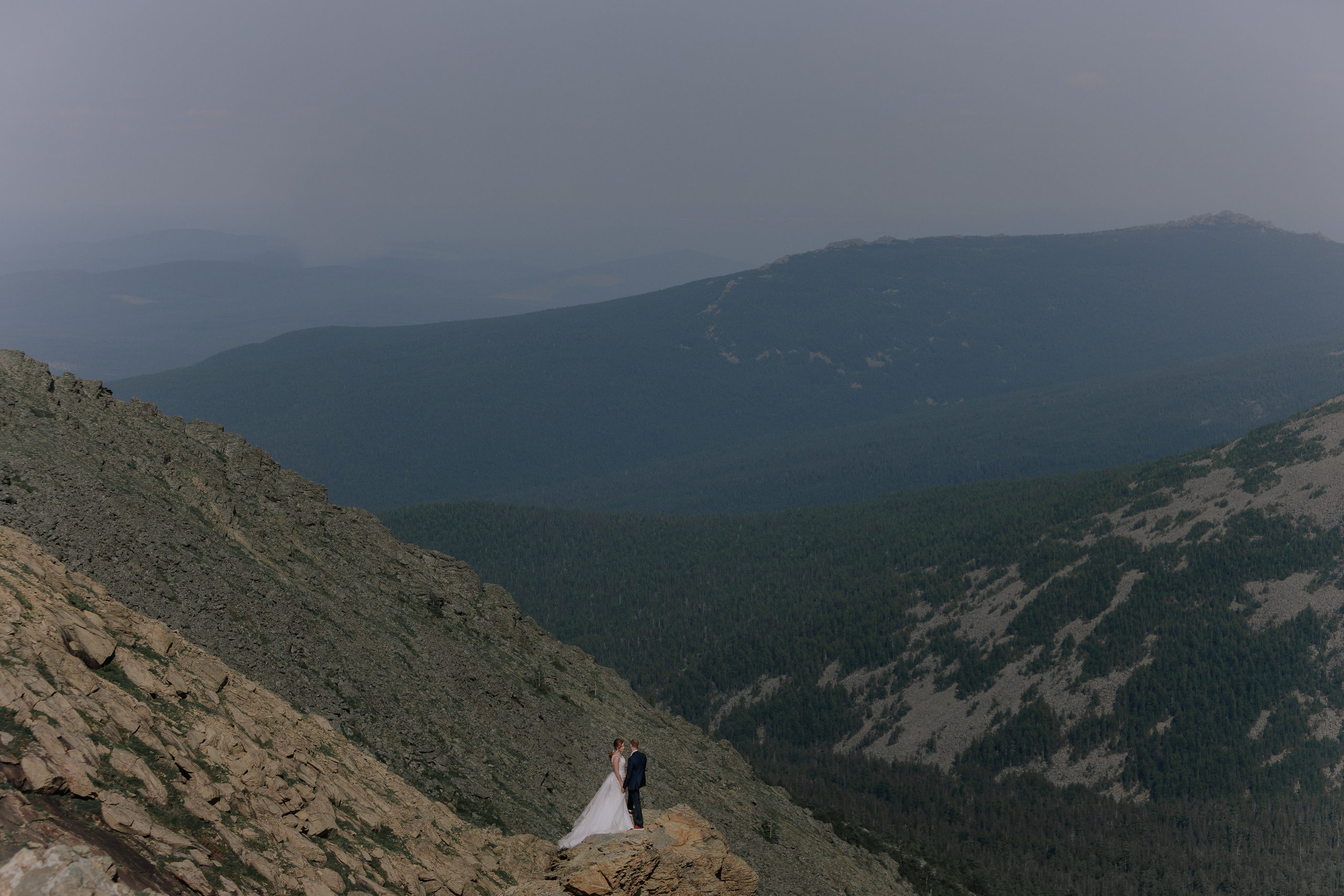 Никита и Татьяна. Уральские горы. Фотограф Айрат Шакиров