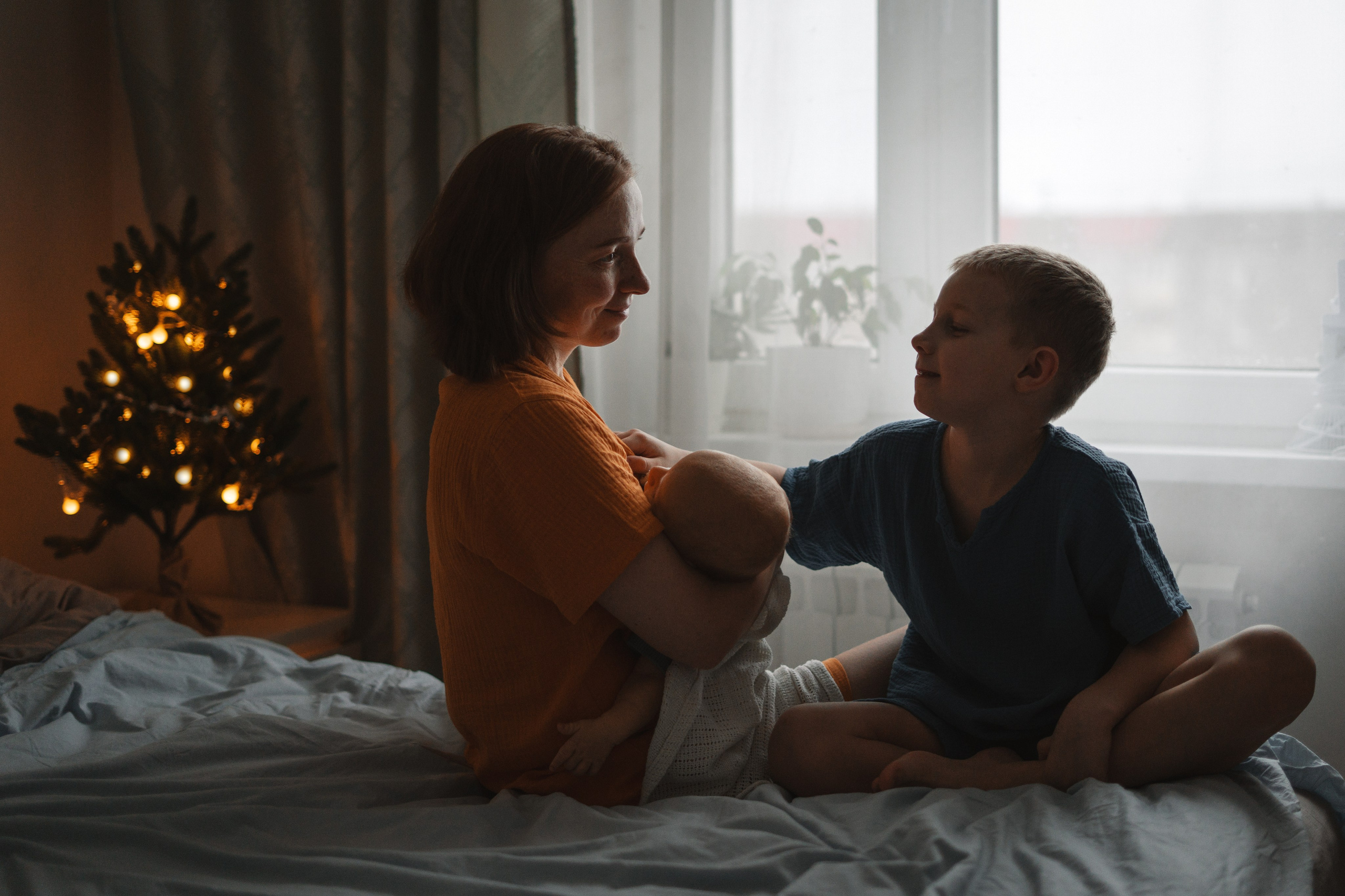 Семейная съемка в студии, дома. Семейный и детский фотограф в Санкт-Петербурге Анна Никитина