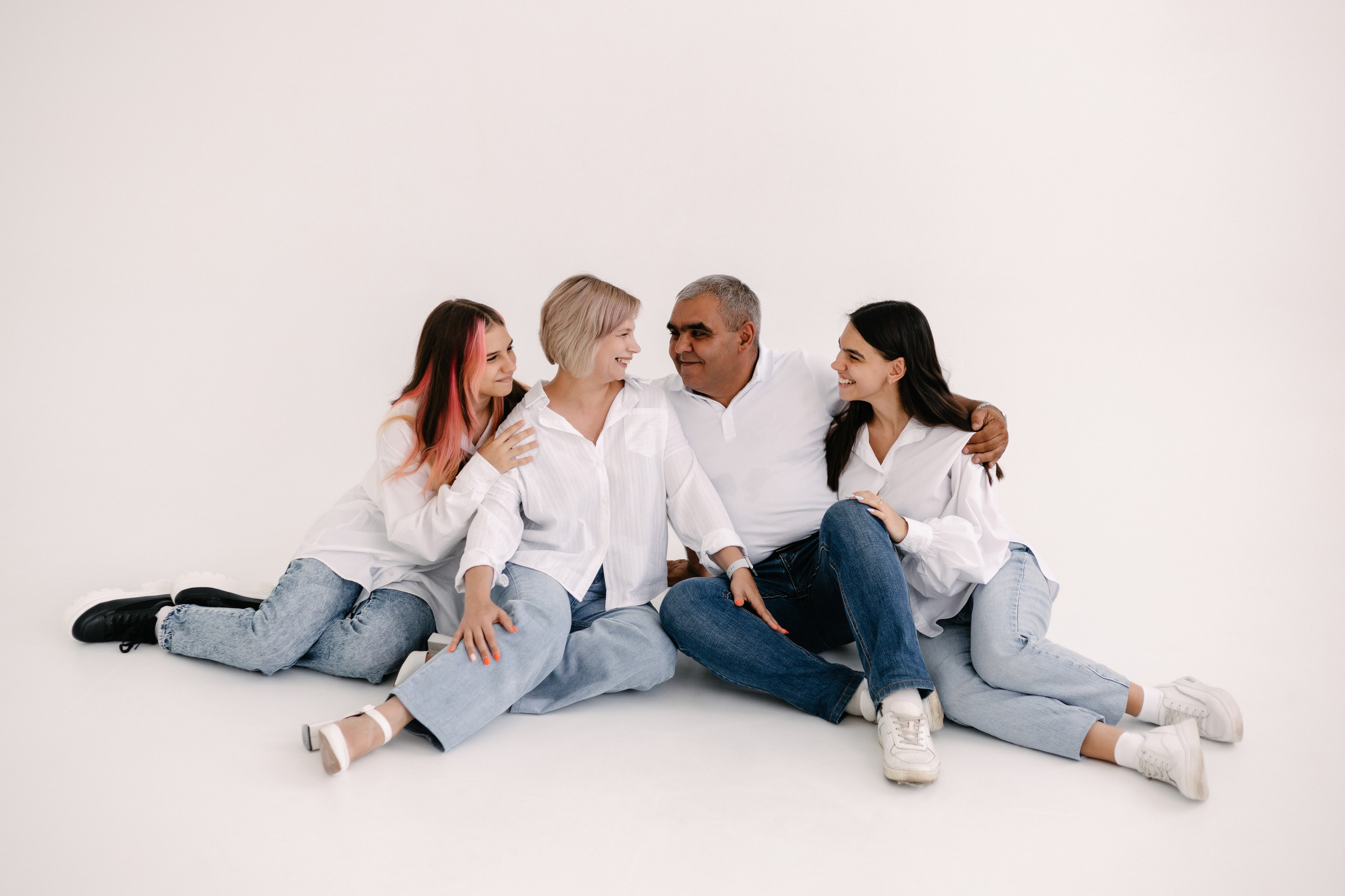 Ольга, Андрей, Дарья, Варя. Фотограф Волгоград Кристина Прохоренко