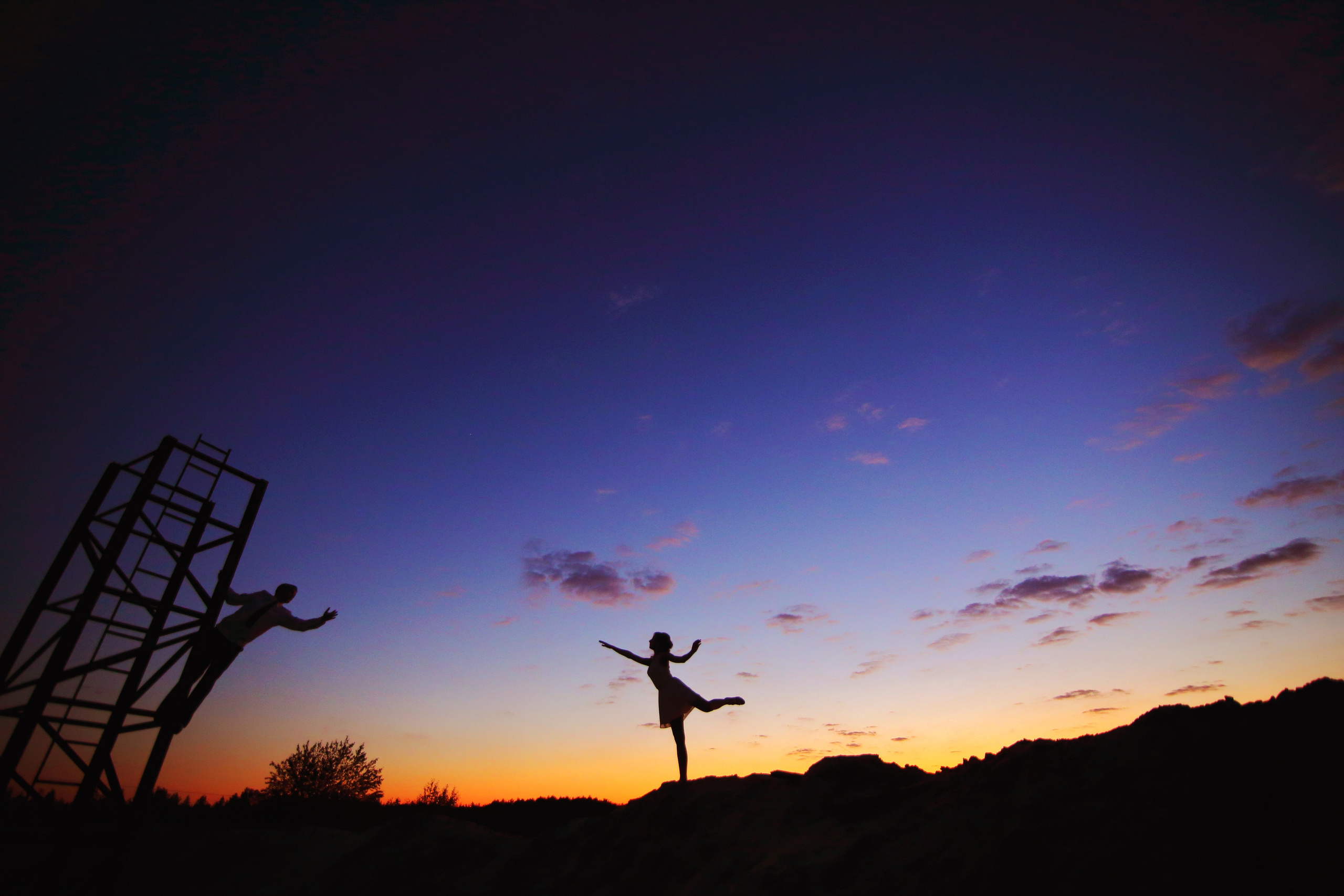 романтика на закате