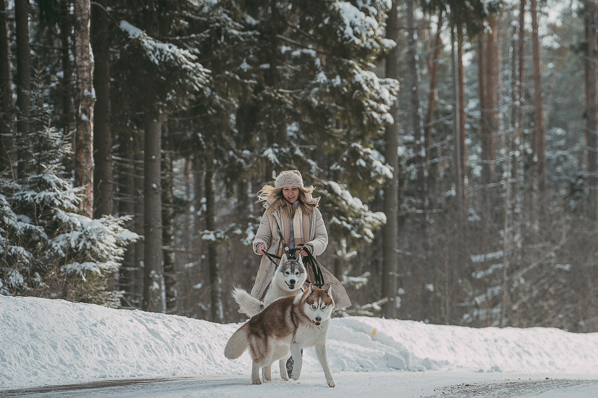 Полина, Уго и Пышка. Фотограф анималист в Москве и Санкт-Петербурге Свиридова Анна