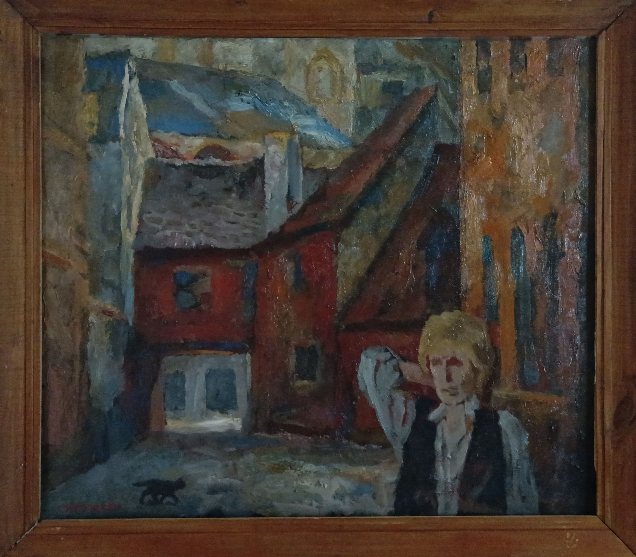 «Натюрморт с рыбой» 1992 год. Художник Величко Вадим Семёнович