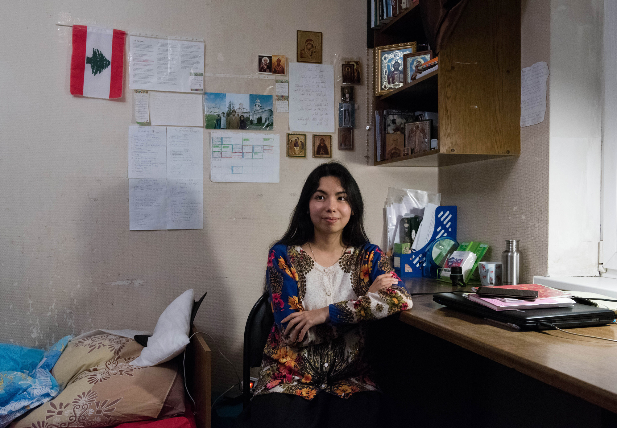 Anna, 21 years, student of "Peoples' Friendship University of Russia". She was christened in Orthodoxy after moving to Russia from Vietnam two years ago. "The faith for me is a confidence in what is happen and what else will be."