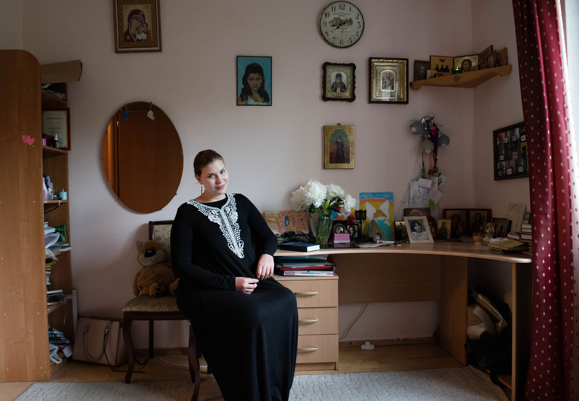 Alexandra, 23 years old, psychologist. "The church is a constant source of the living faith. It is live, it breathes, it changes everything around, it changes you and the sense of all becomes clear to you."