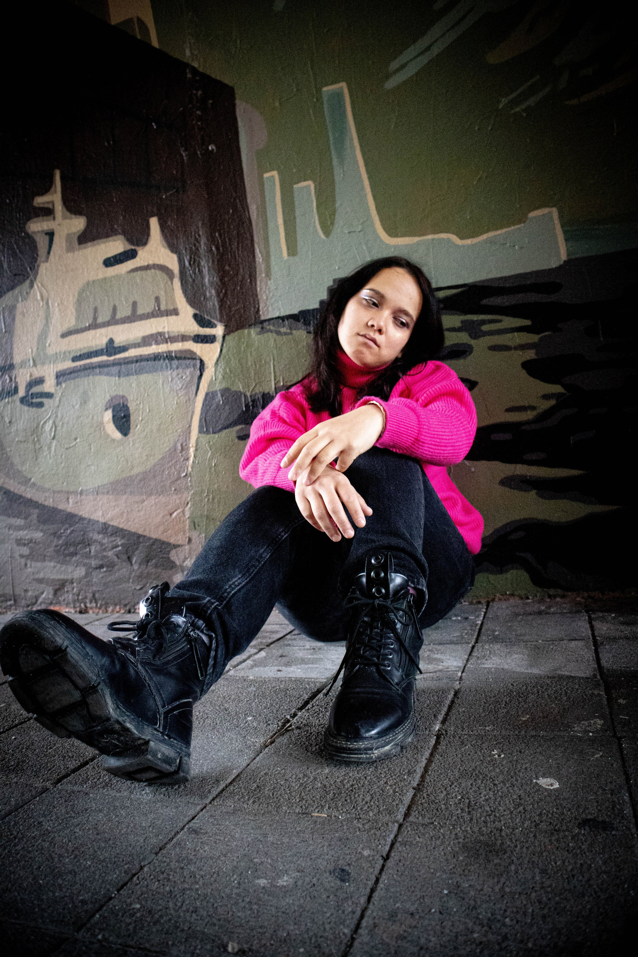 «Городская грация: осенний вальс». Уличный фотограф Города N