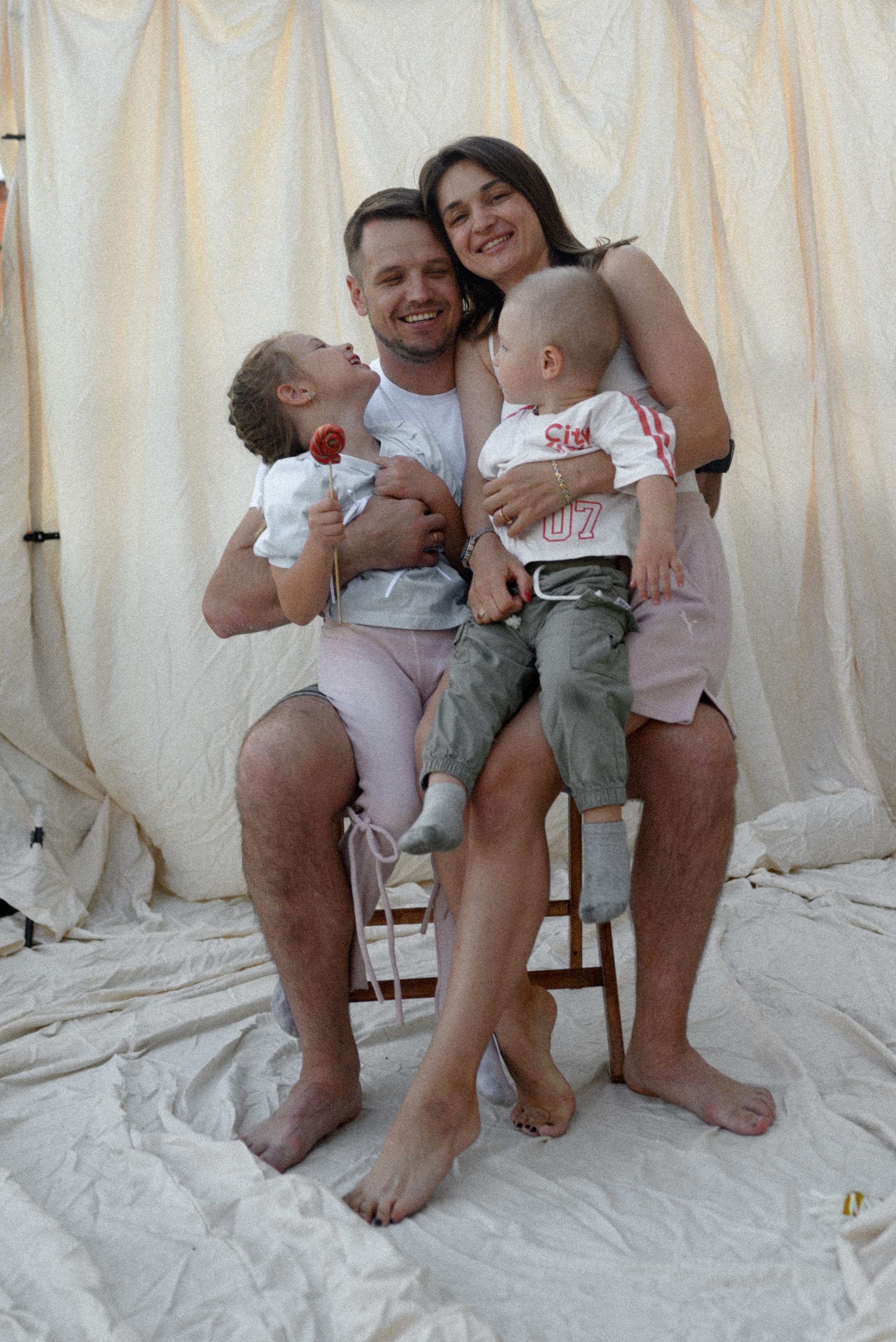 На крыше. Семейный и детский фотограф в Москве Князева Диана