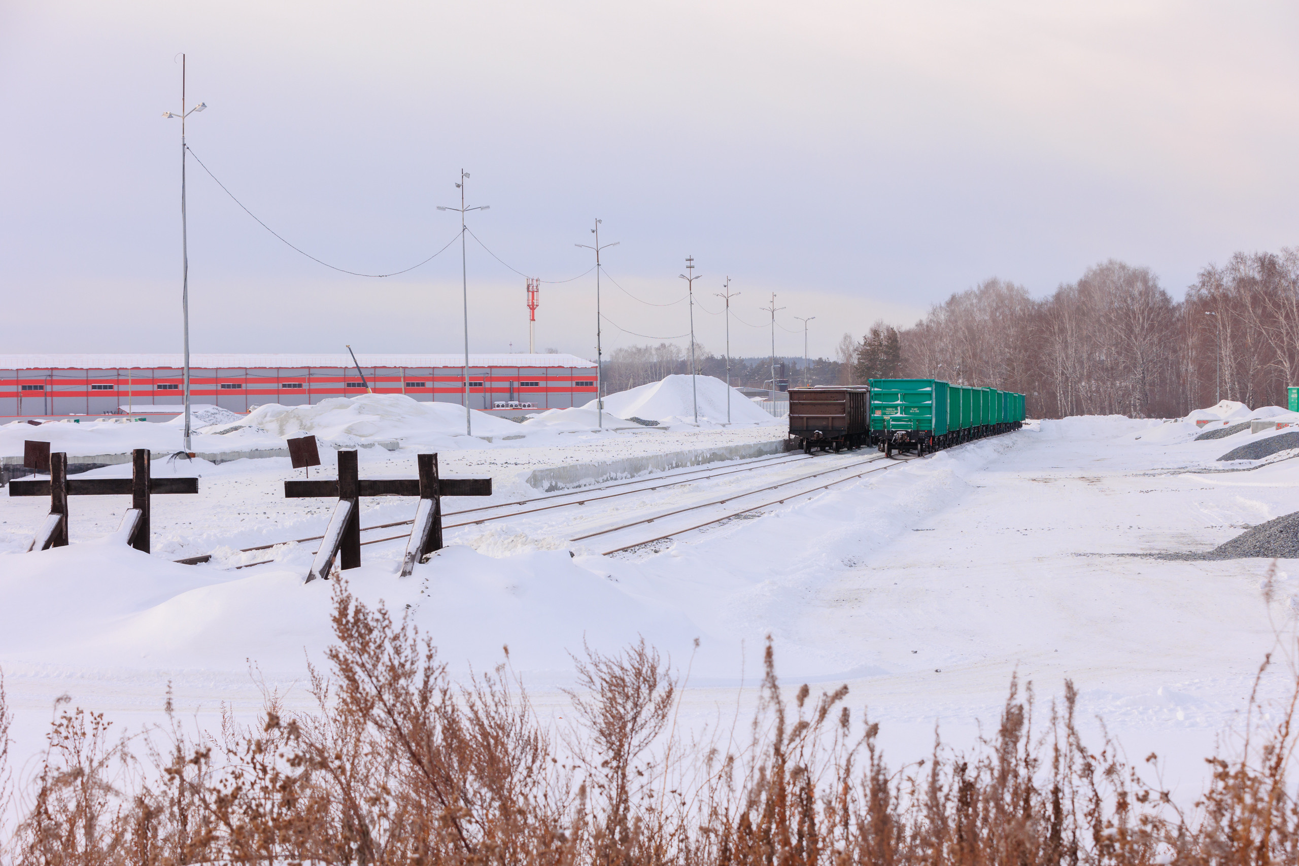 Съемка индустриального парка. Контент для бизнеса в Екатеринбурге Полдень Медиа