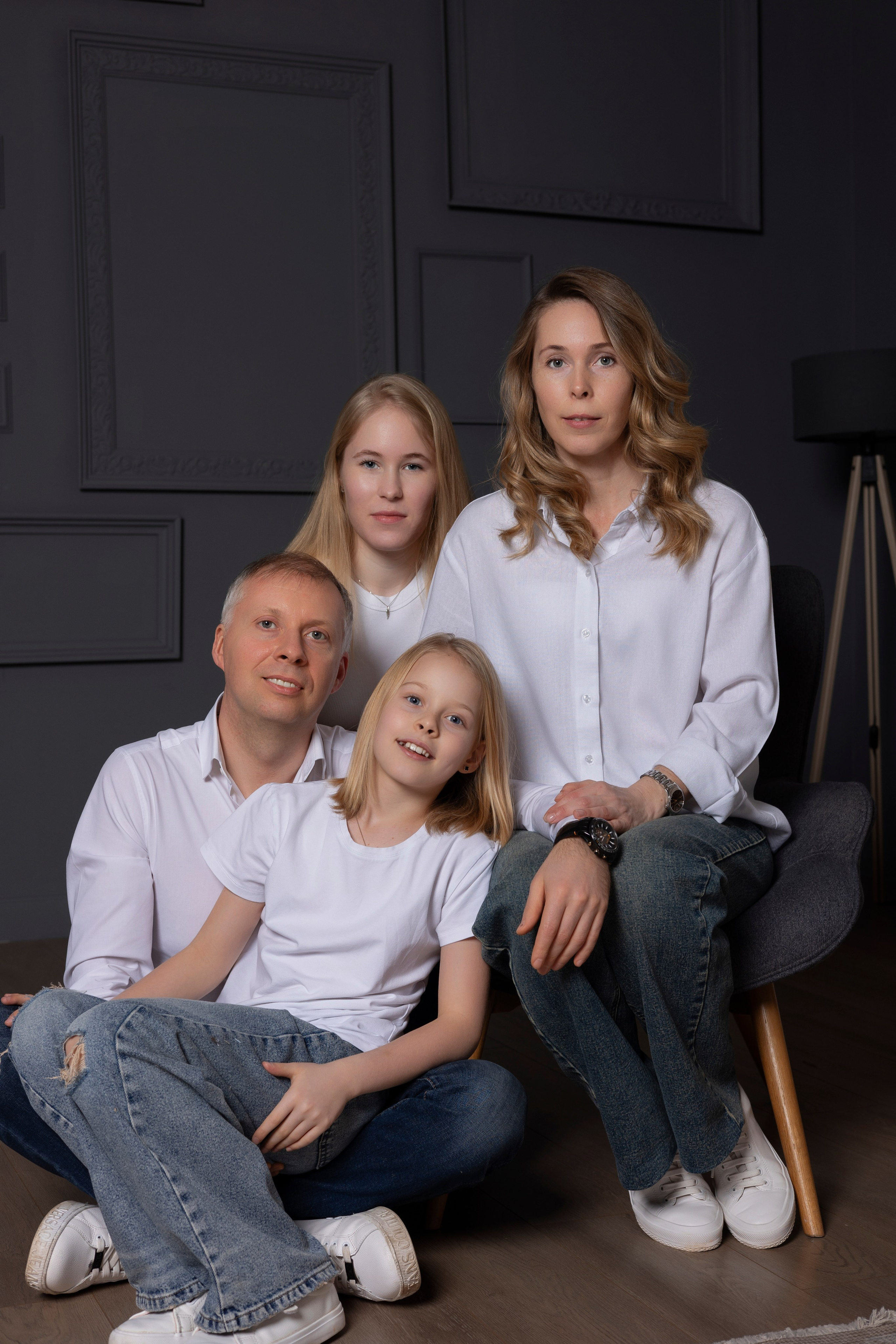 Ксения и семья. Фотограф в Подольске Яковлева Ольга