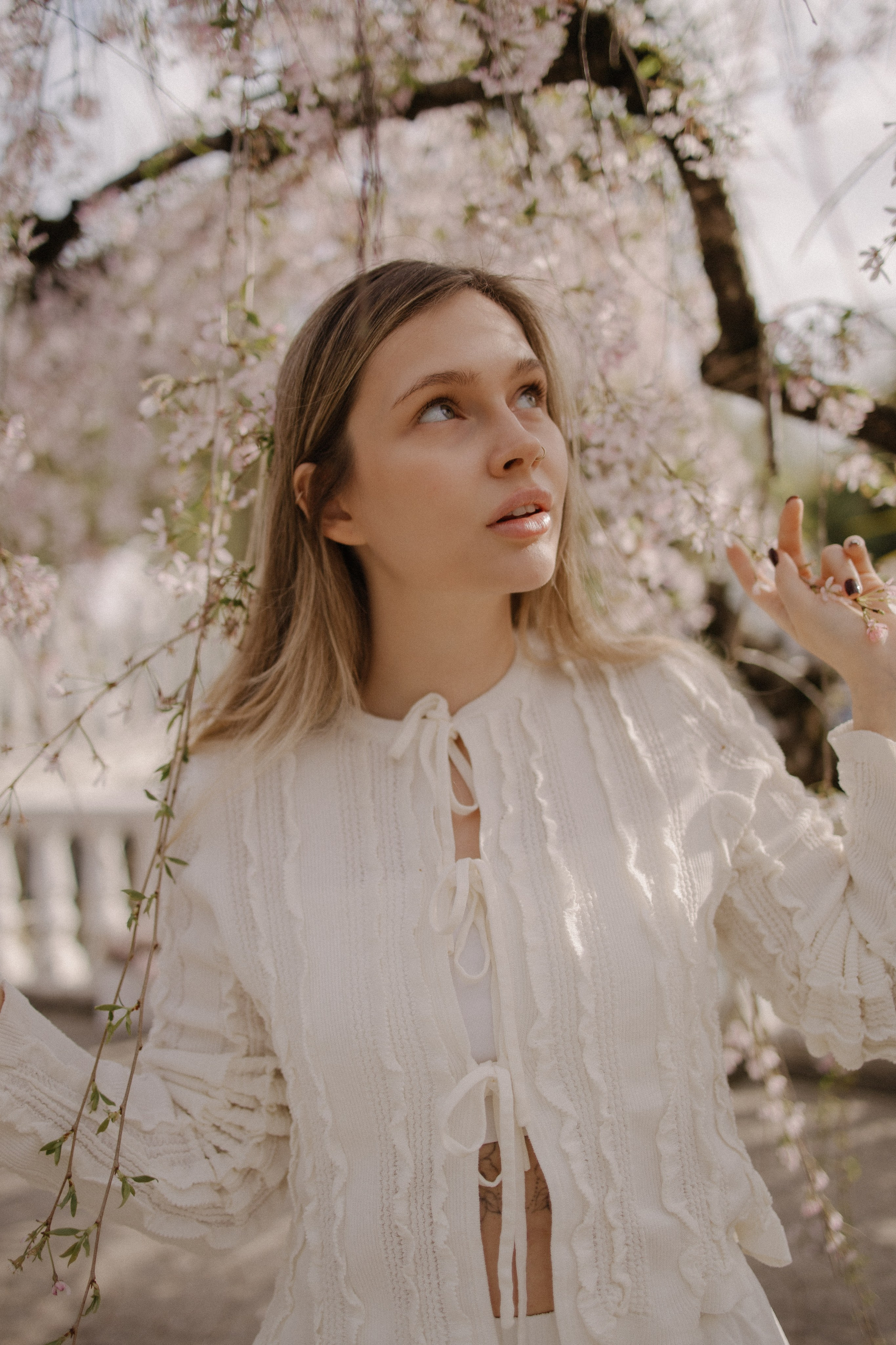 Света в сакуре. Фотограф Сочи Адлер Сириус Красная поляна Олеся Минив