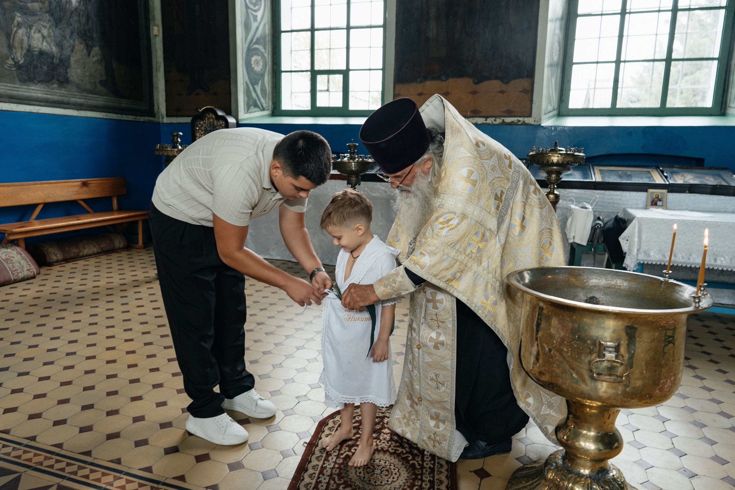 Крещение Никиты