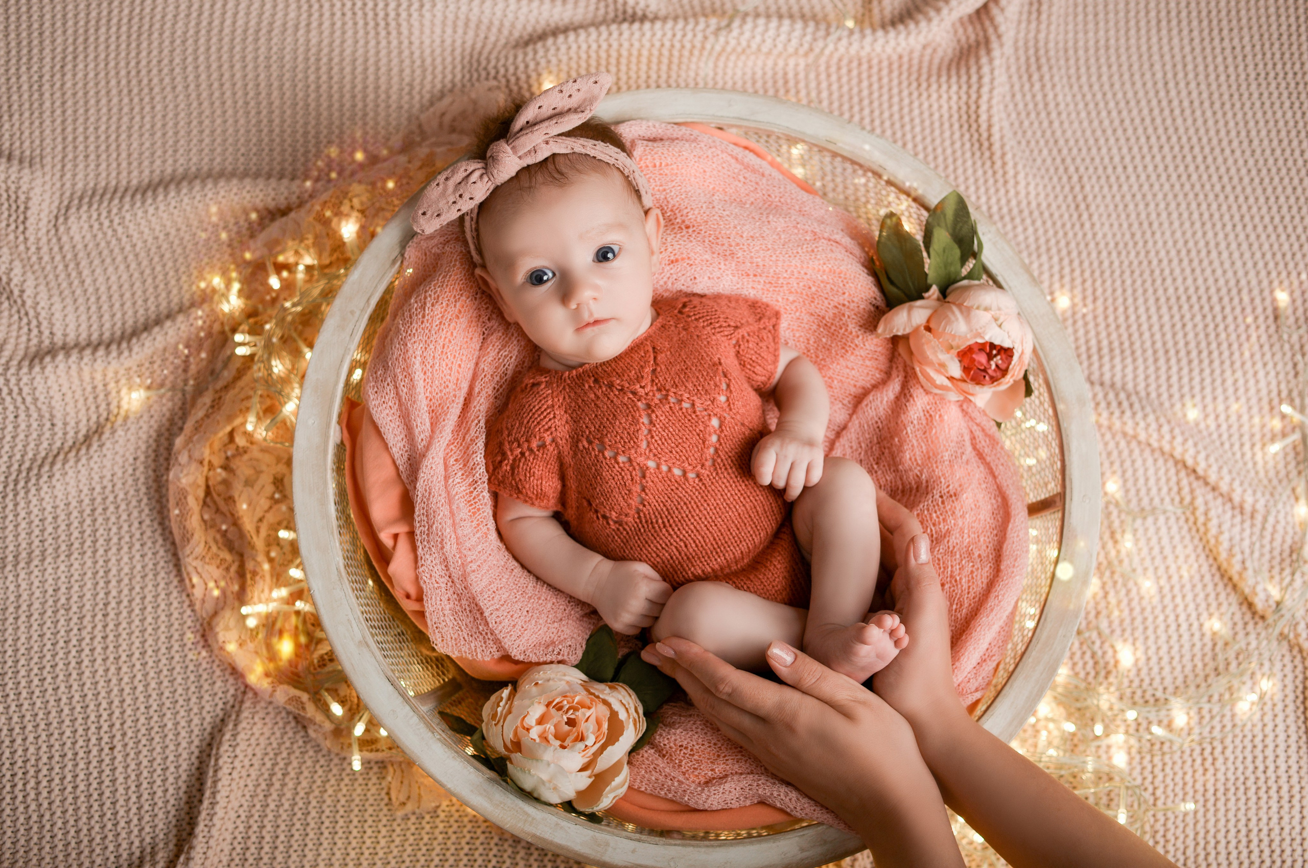 Фотосессия ньюборн для новорожденных Краснодар. Фотограф новорожденных Краснодар Малышенко Надежда