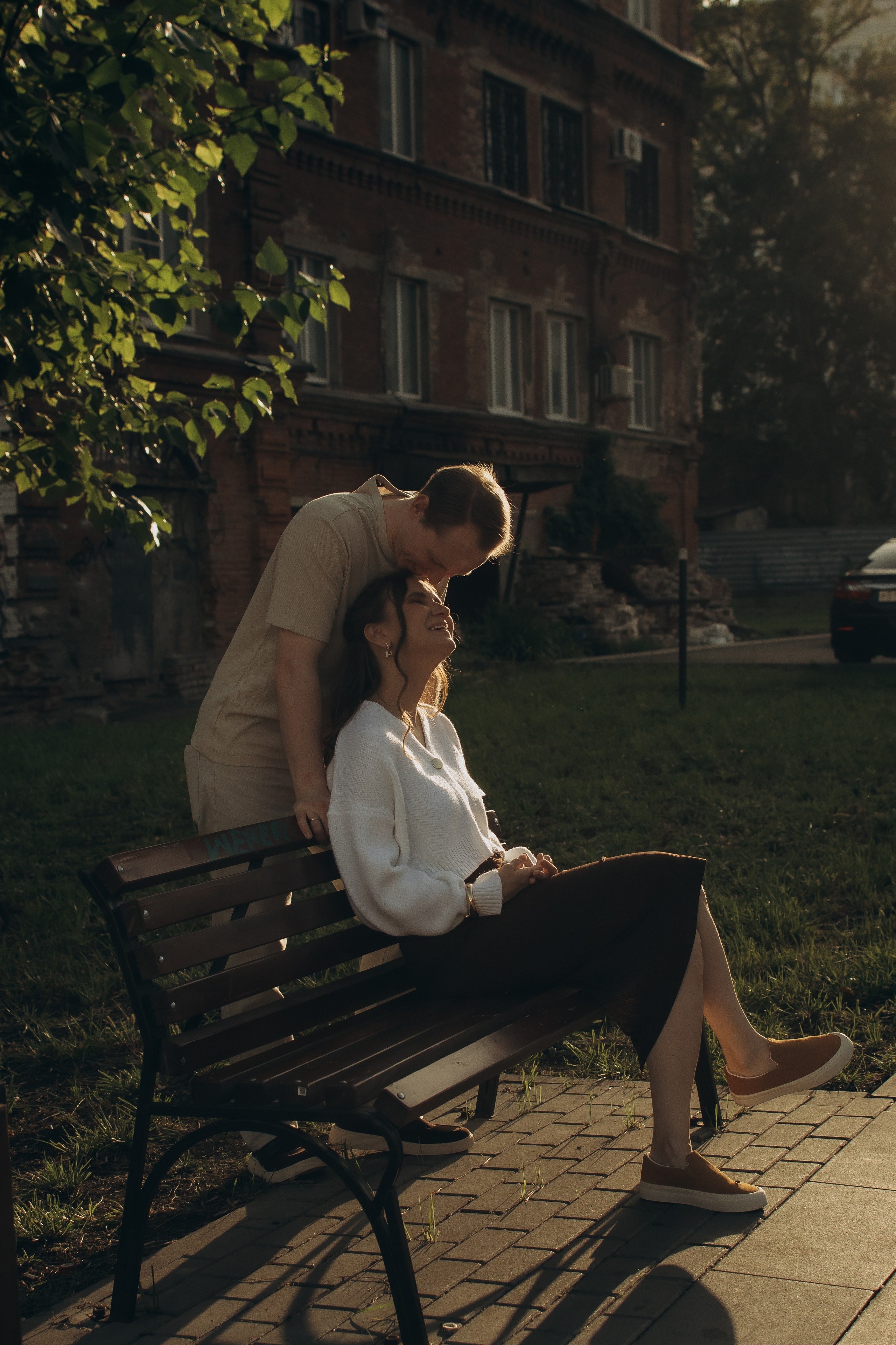 Света и Арсений. Прогулка по вечернему городу. Евгения Черных I Фотограф Пенза