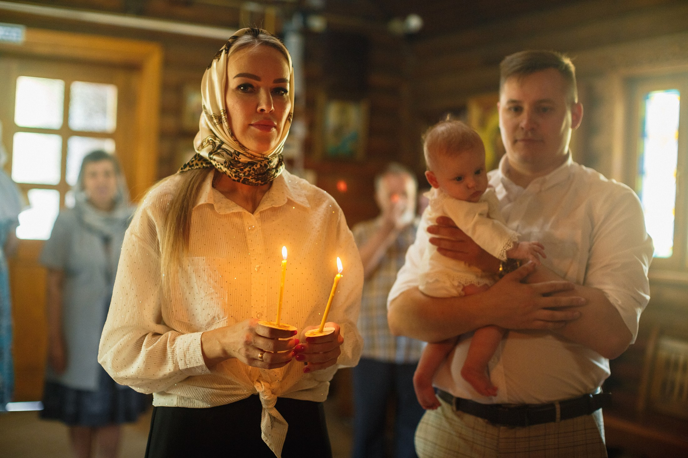Храм Преображения Господня. Крещение Киры. Фотографы в городе Волгограде — Людмила Агеева и Алексей Околелов