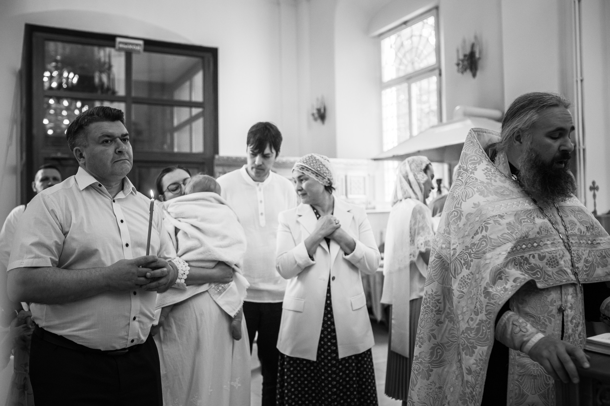 Таинство Крещения. Семейный фотограф в Москве Марина Аргунова