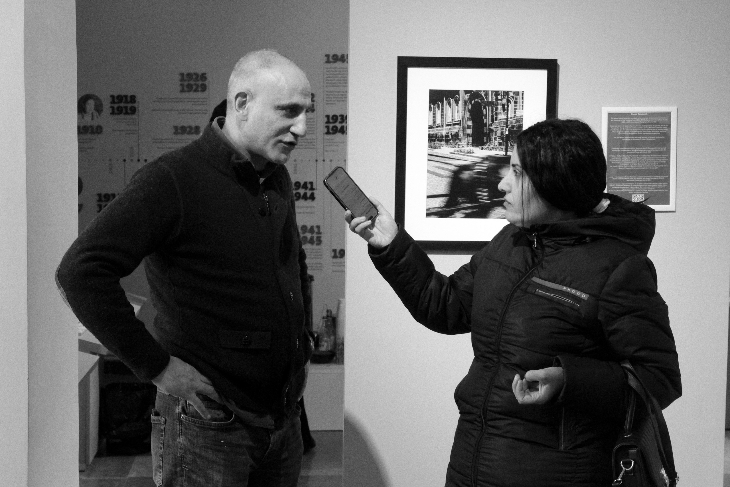 Выставка в г. Гюмри, Армения. Фоторепортаж  Д. Несмелова. Арт-фотограф Ксения Якутович