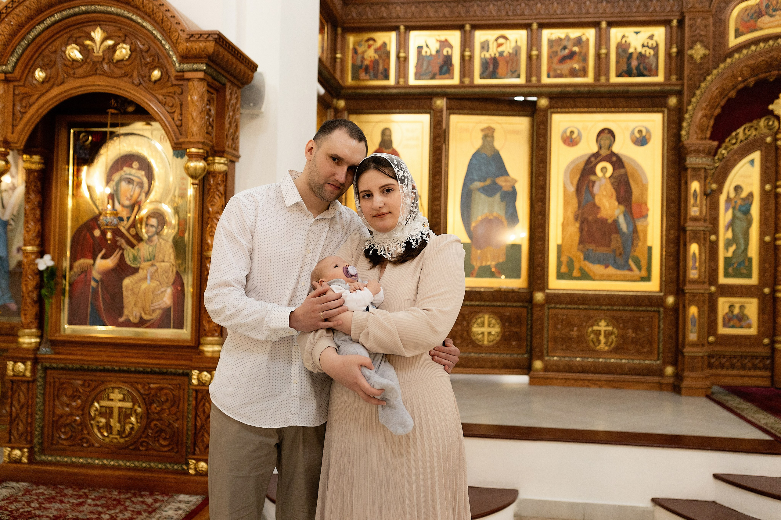 Таинство крещения Алисы. Фотограф в Железнодорожном и Балашихе