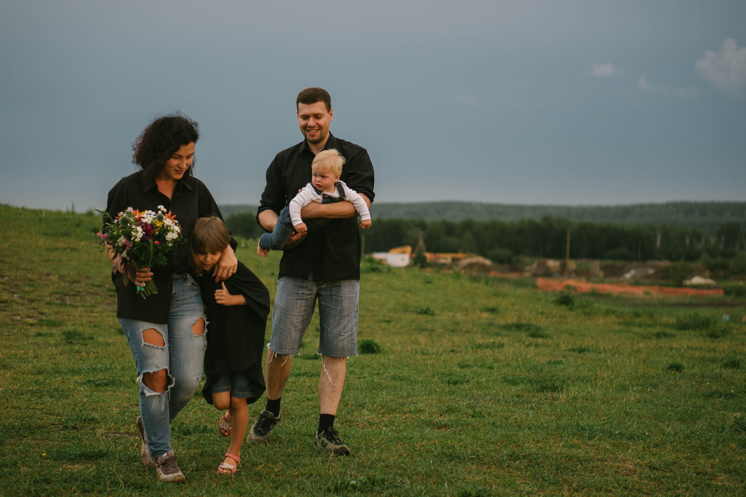 Семейная фотопрогулка семьи И. Фотограф Ольга Игорева