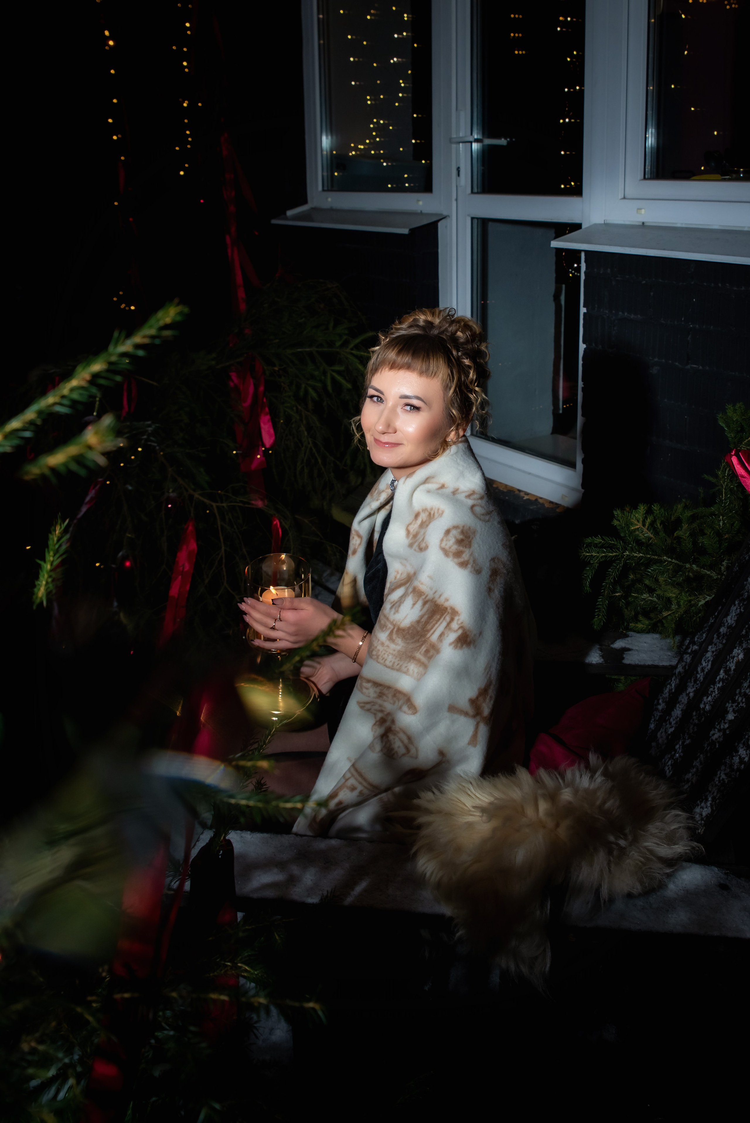 Новогодняя Лав стори. Фотограф Крещение Венчание Москва