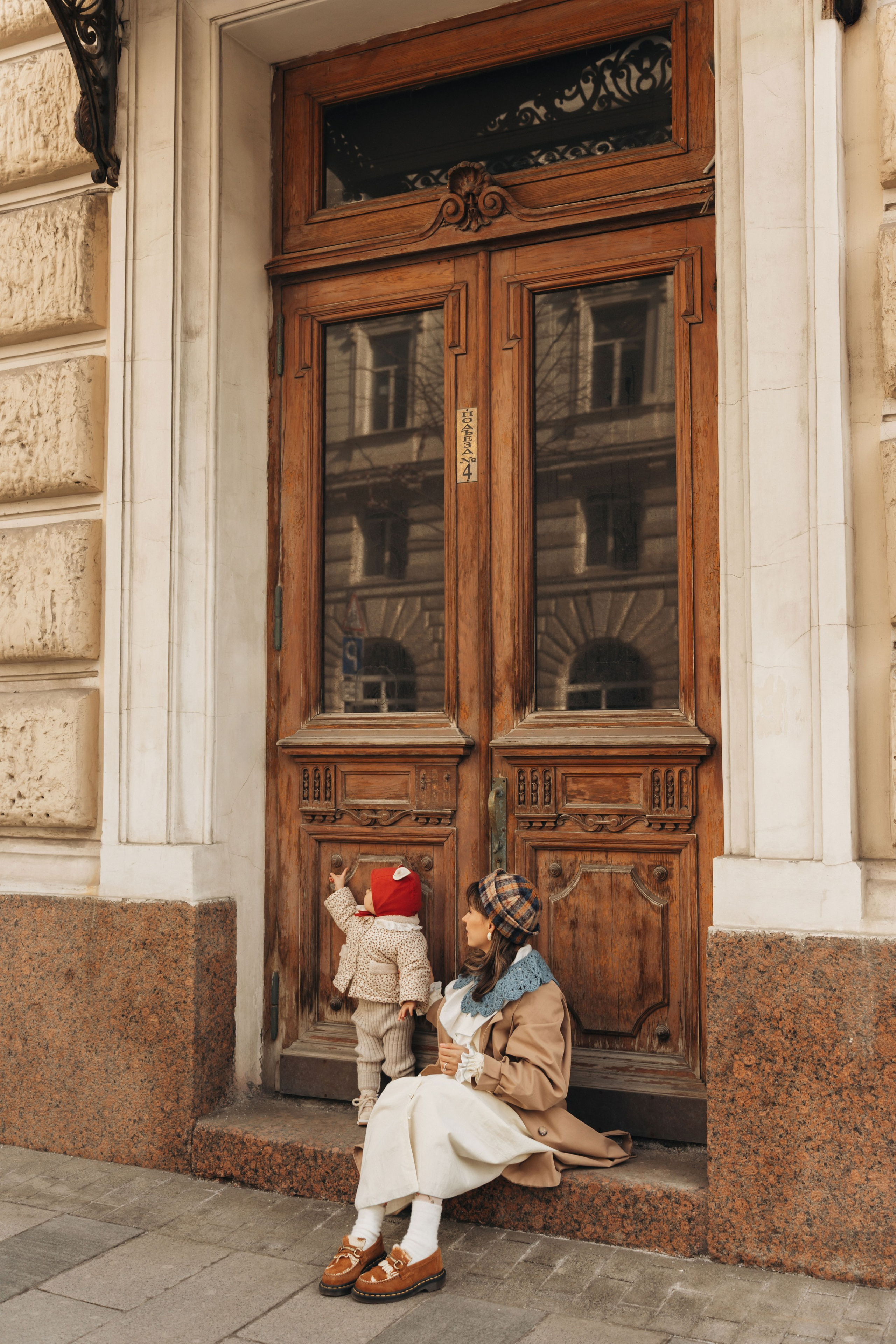 С мамой по улочкам Москвы. Ваш фотограф Вика Артемова