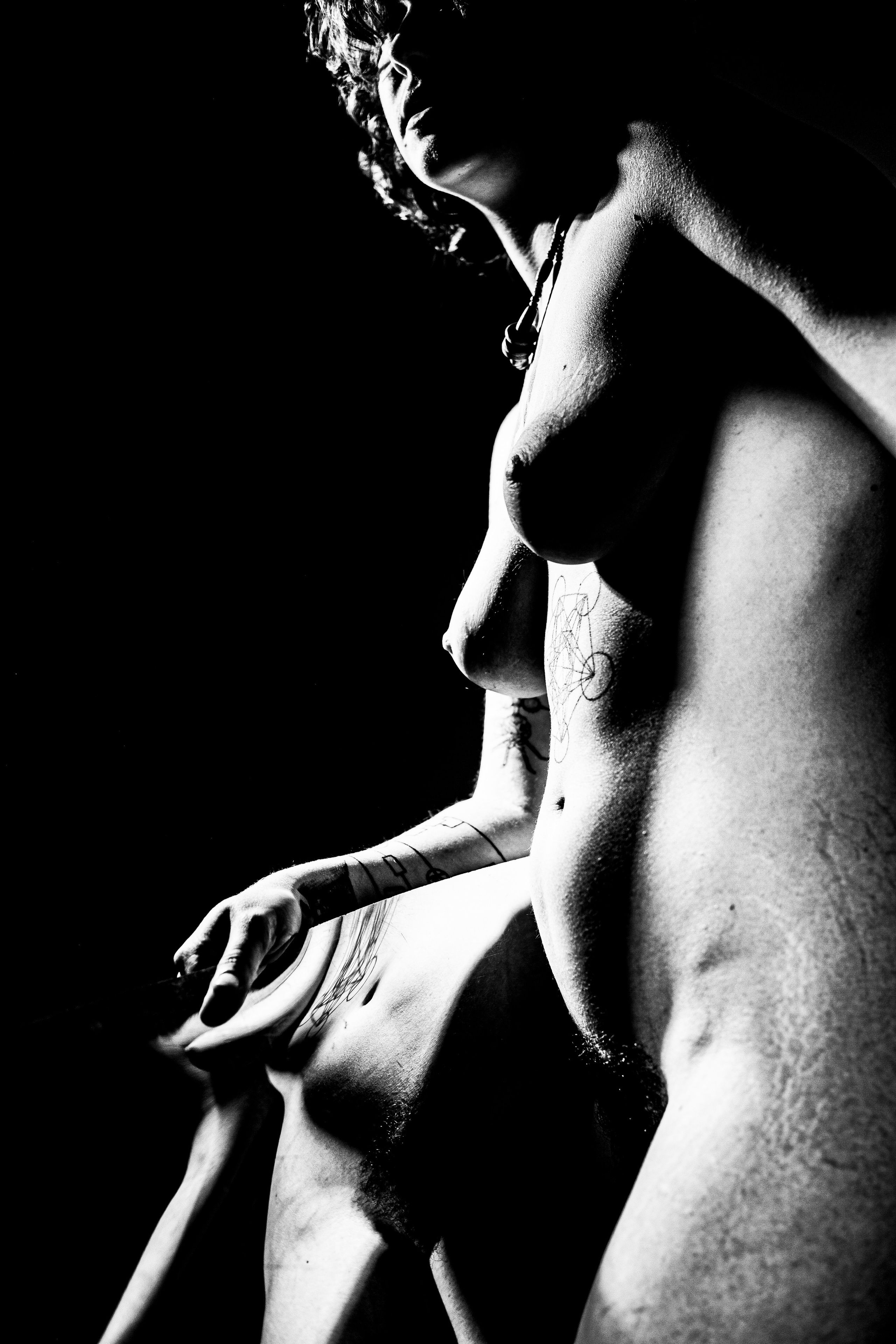 Настя Облако. Черно-белый фотограф Дмитрий Пчелкин