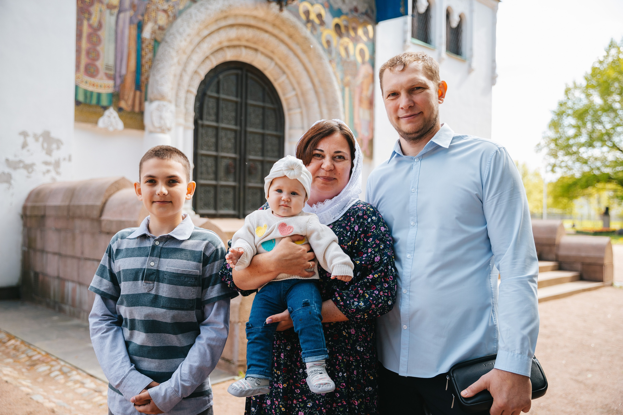 Крещение Лизы. Семейный lifestyle фотограф в Санкт-Петербурге Людмила Пахомова