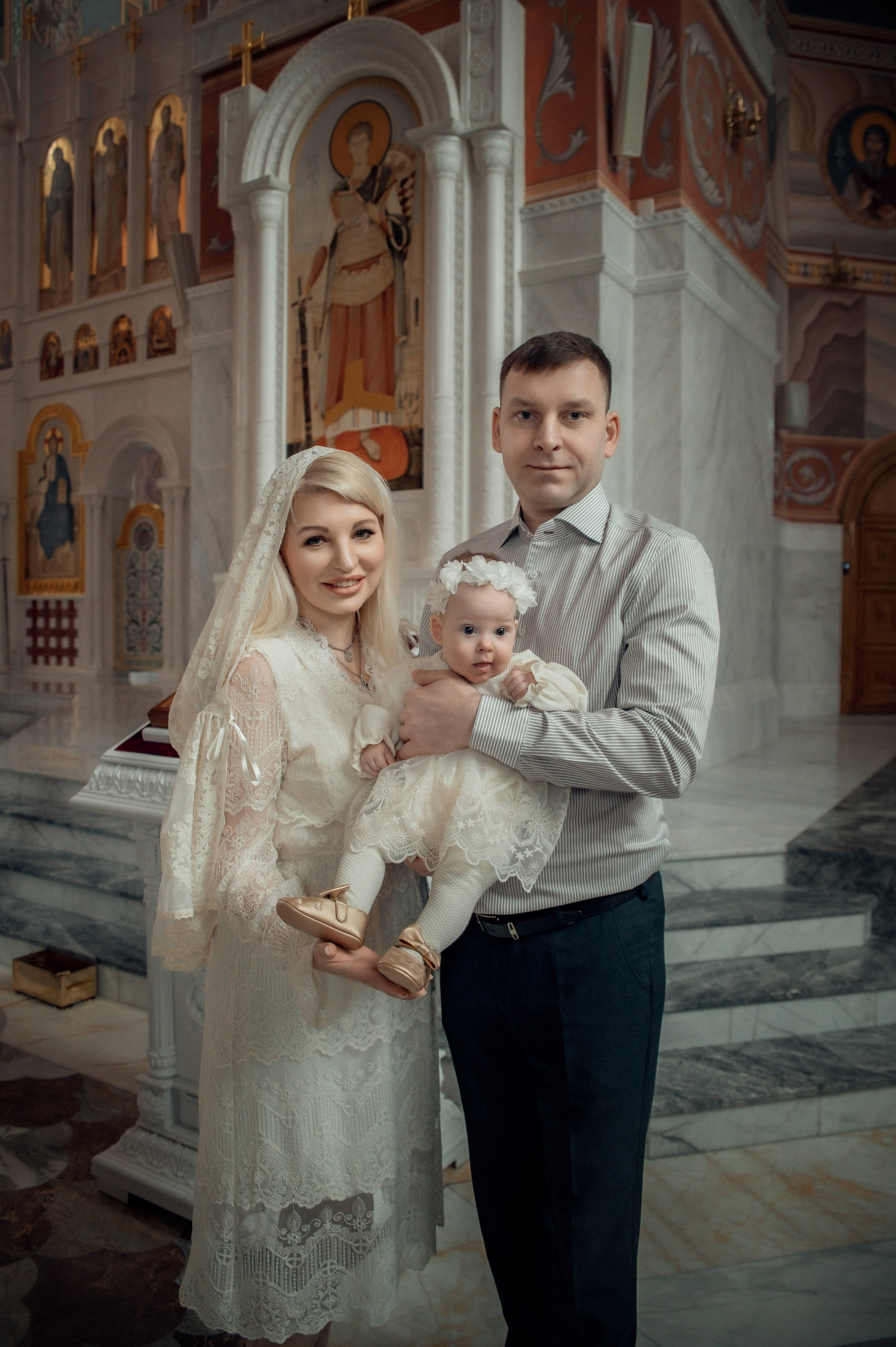 Таинство Крещения Натальи, Собор Александра Невского г. Волгоград. Церковный, семейный и репортажный фотограф Волгоград, Волжский