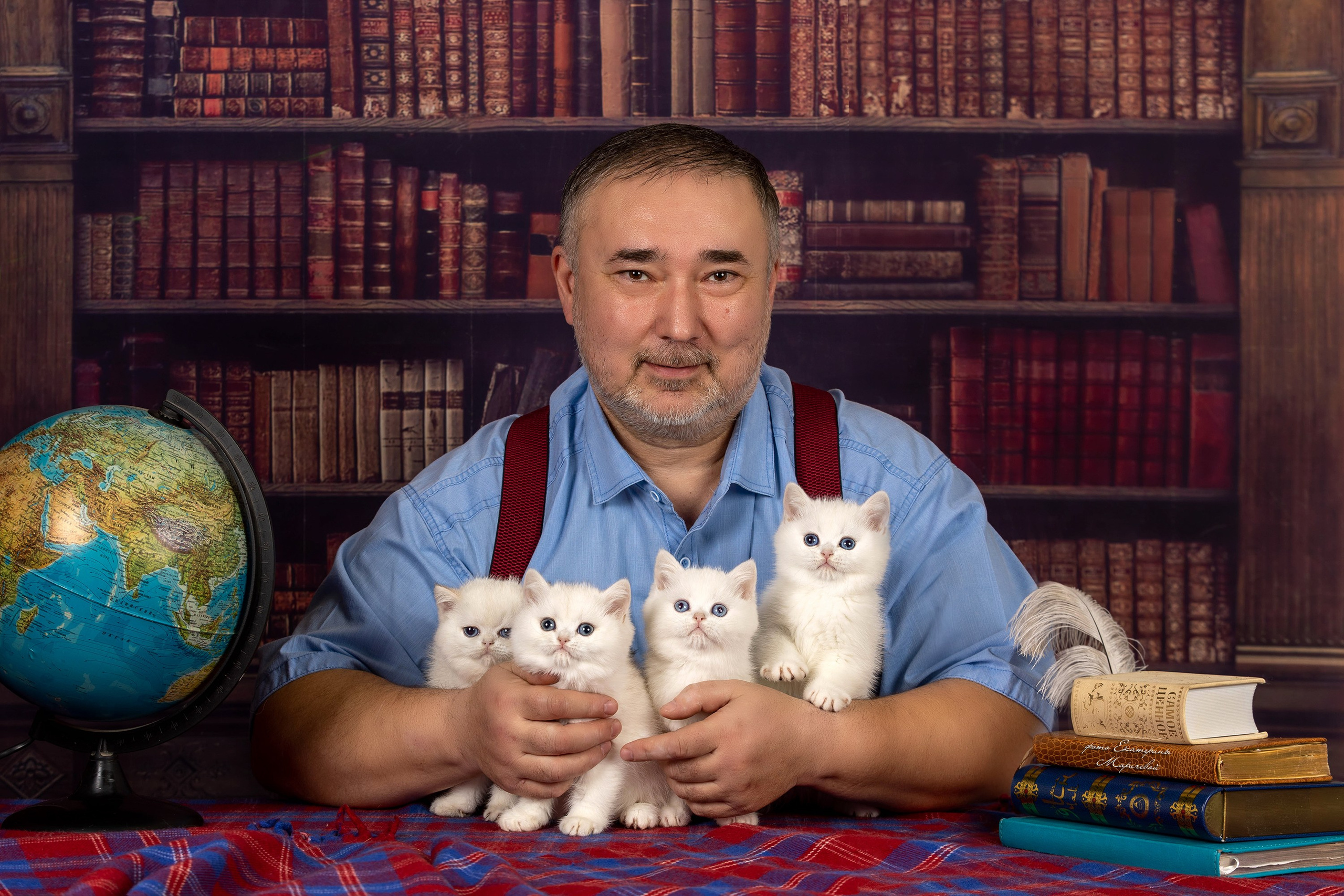 Тематические фоны с рисунком. Фотограф-анималист в Омске Екатерина Маричева