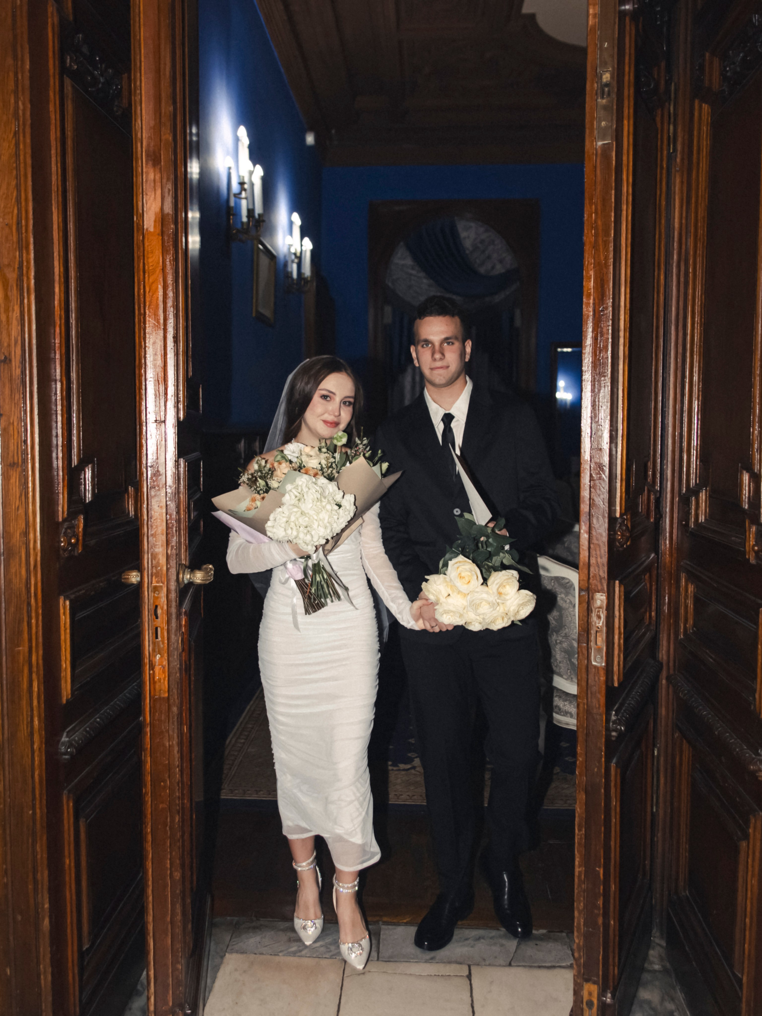 Роспис в синей комнате в первом дворце. Фотограф СПБ Засорина Юлия