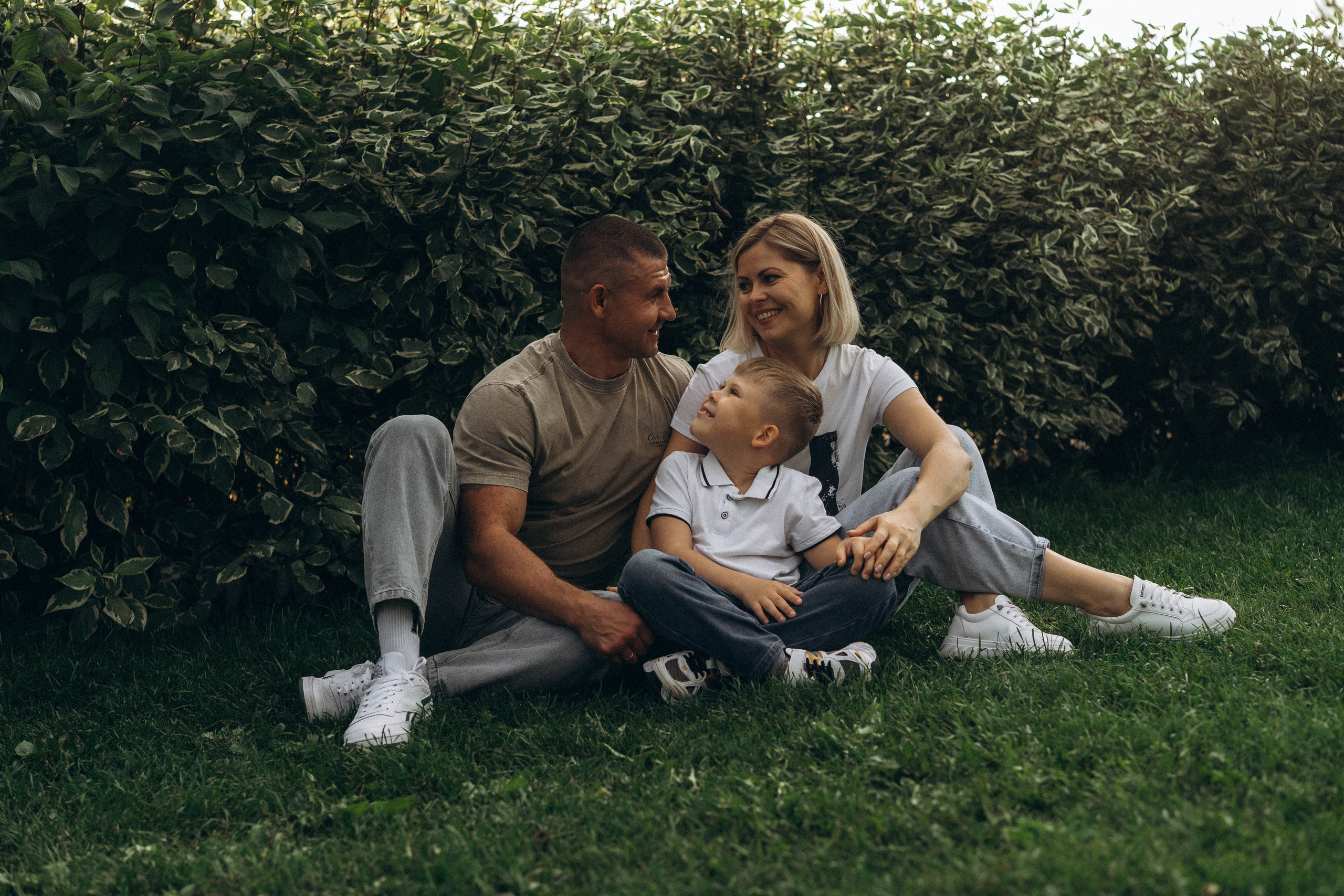 Семейная сьемка в парке. Фотограф Екатеринбург Кокшарова Александра