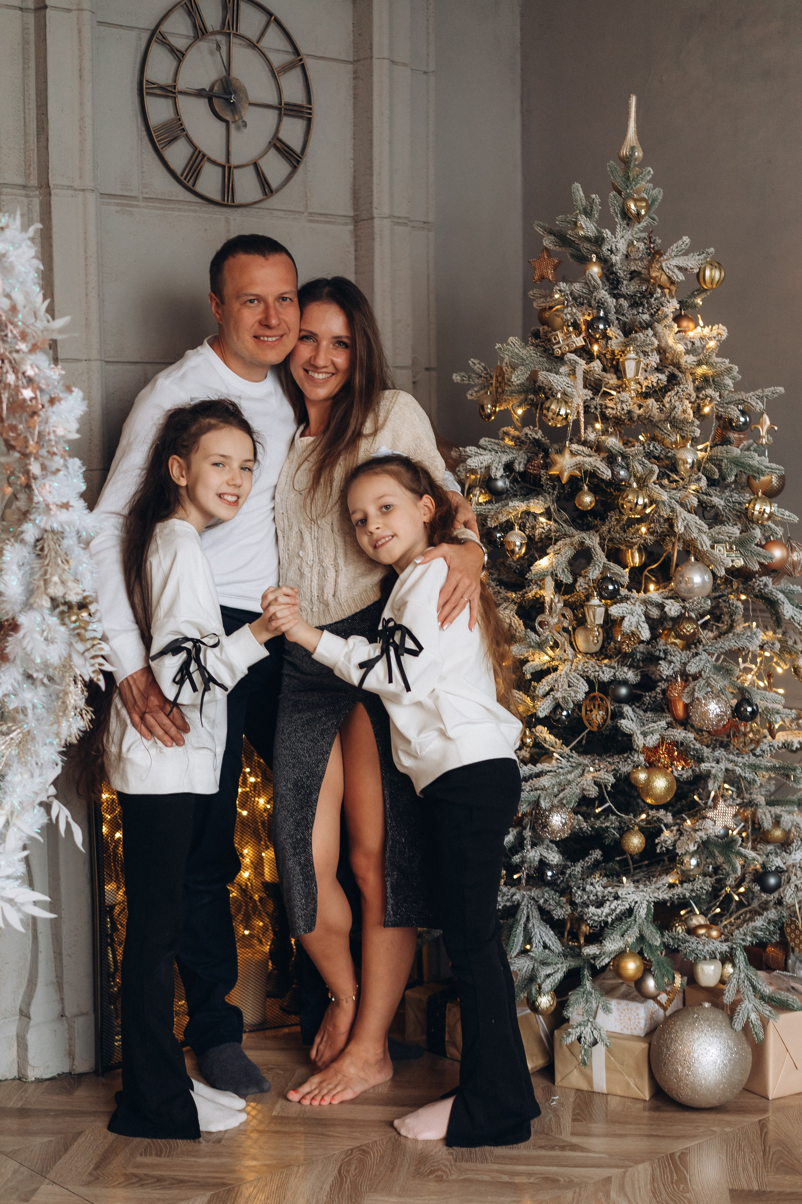 Семейная съемка в студии. Фотограф Екатеринбург Кокшарова Александра