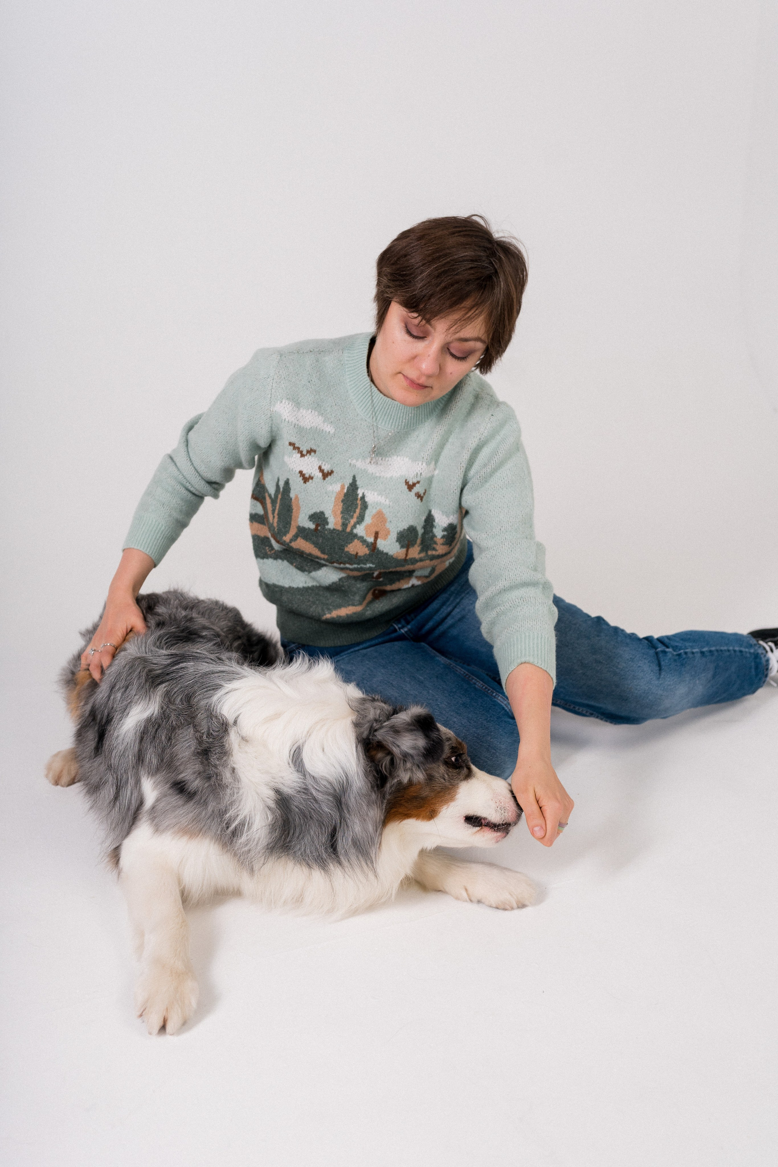 Новогоднее студия. Свадебный фотограф в Москве Анна Полушина