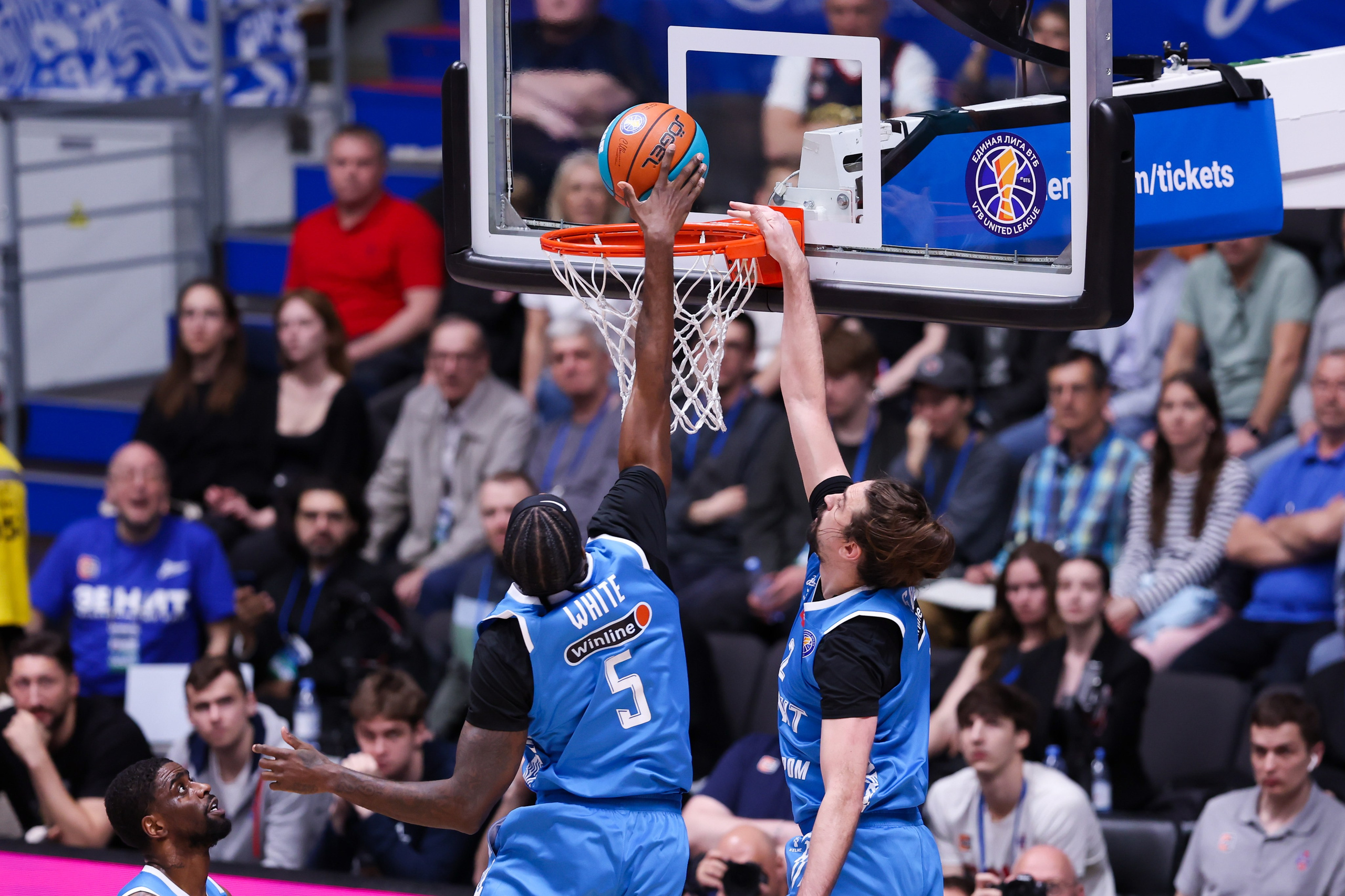 БК «Зенит» — ПБК «ЦСКА» финал ЕЛ ВТБ 5 игра 06.06.2025. Спортивный и репортажный фотограф Антон Тереханов