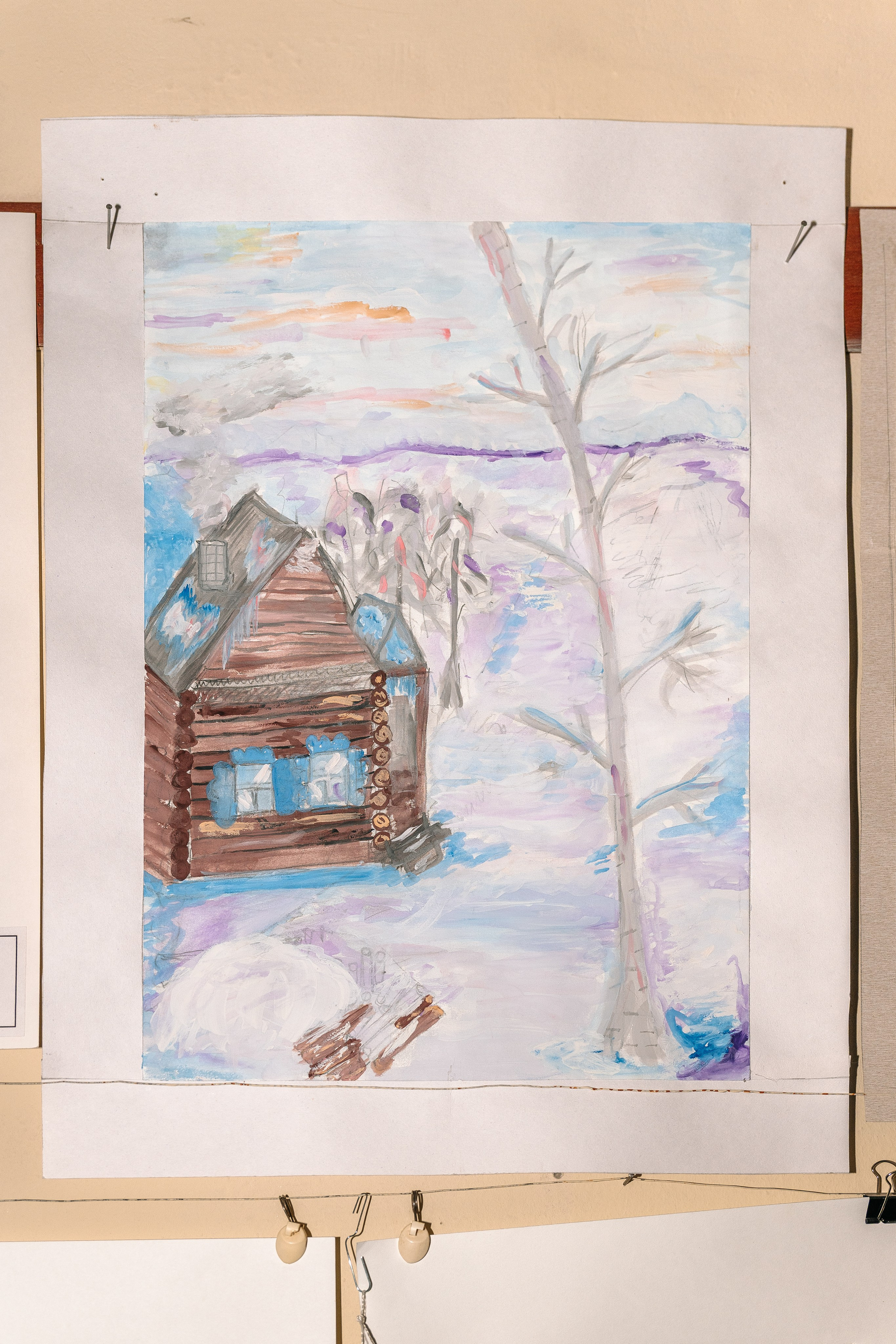 Волшебный зимний мир глазами детей. Новогодняя выставка творчества. Семейный клуб «Открытый город»