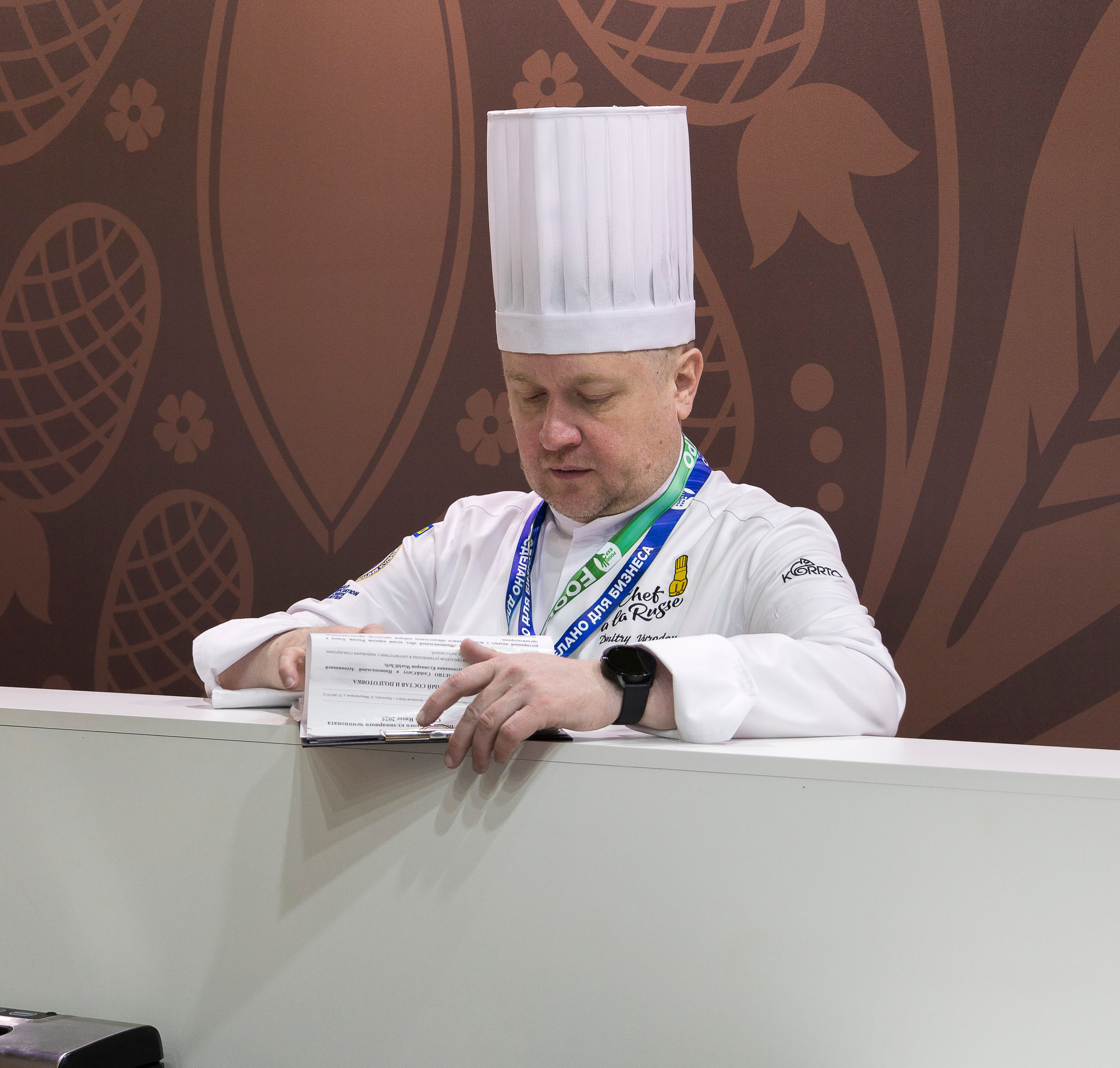 — Фестиваль поваров на выставке Food Expo