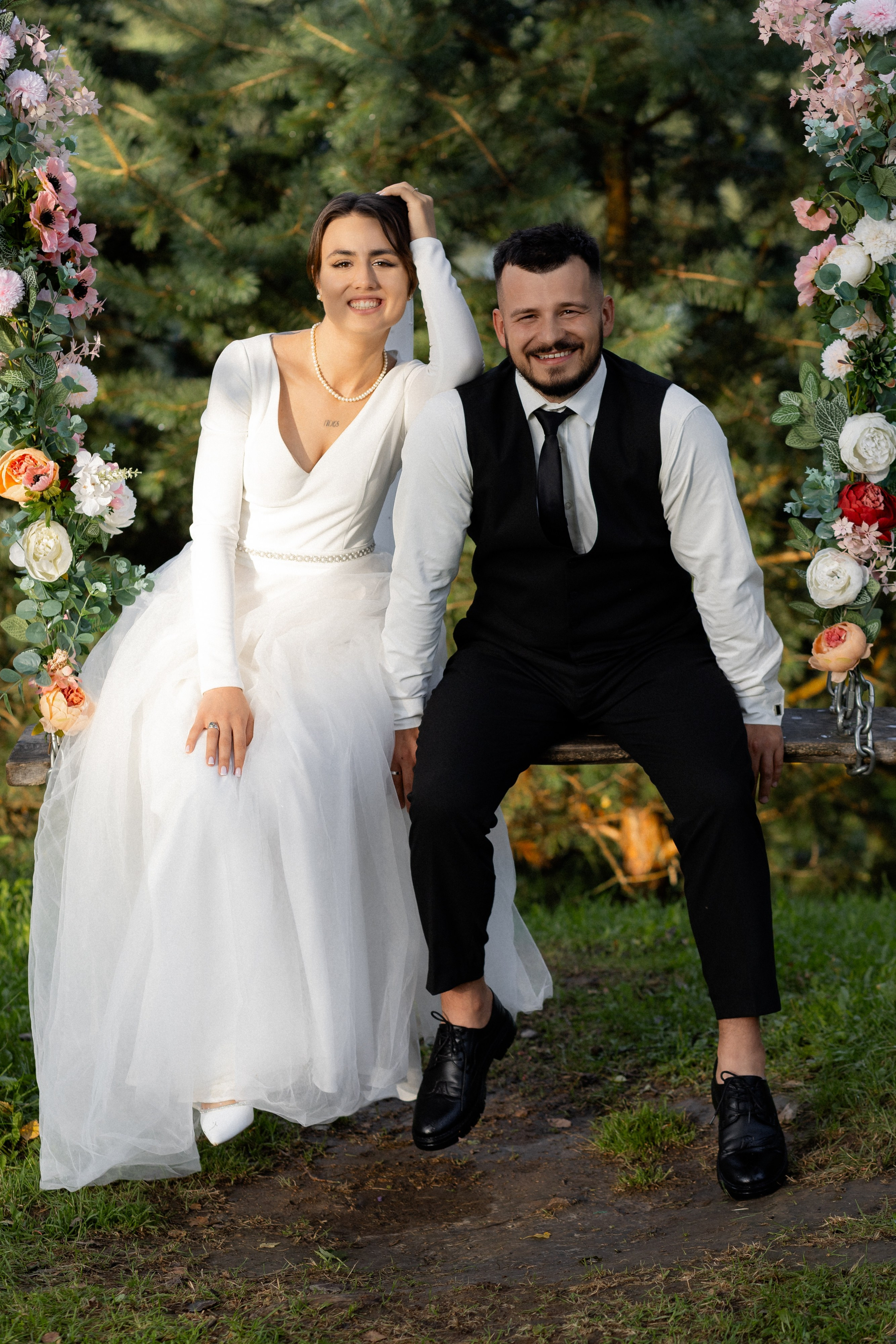 Свадебная фотосессия в агроусадьбе Лабодянка в Минске. Свадебный фотограф в Минске/Беларуси Сергей Спиридонов