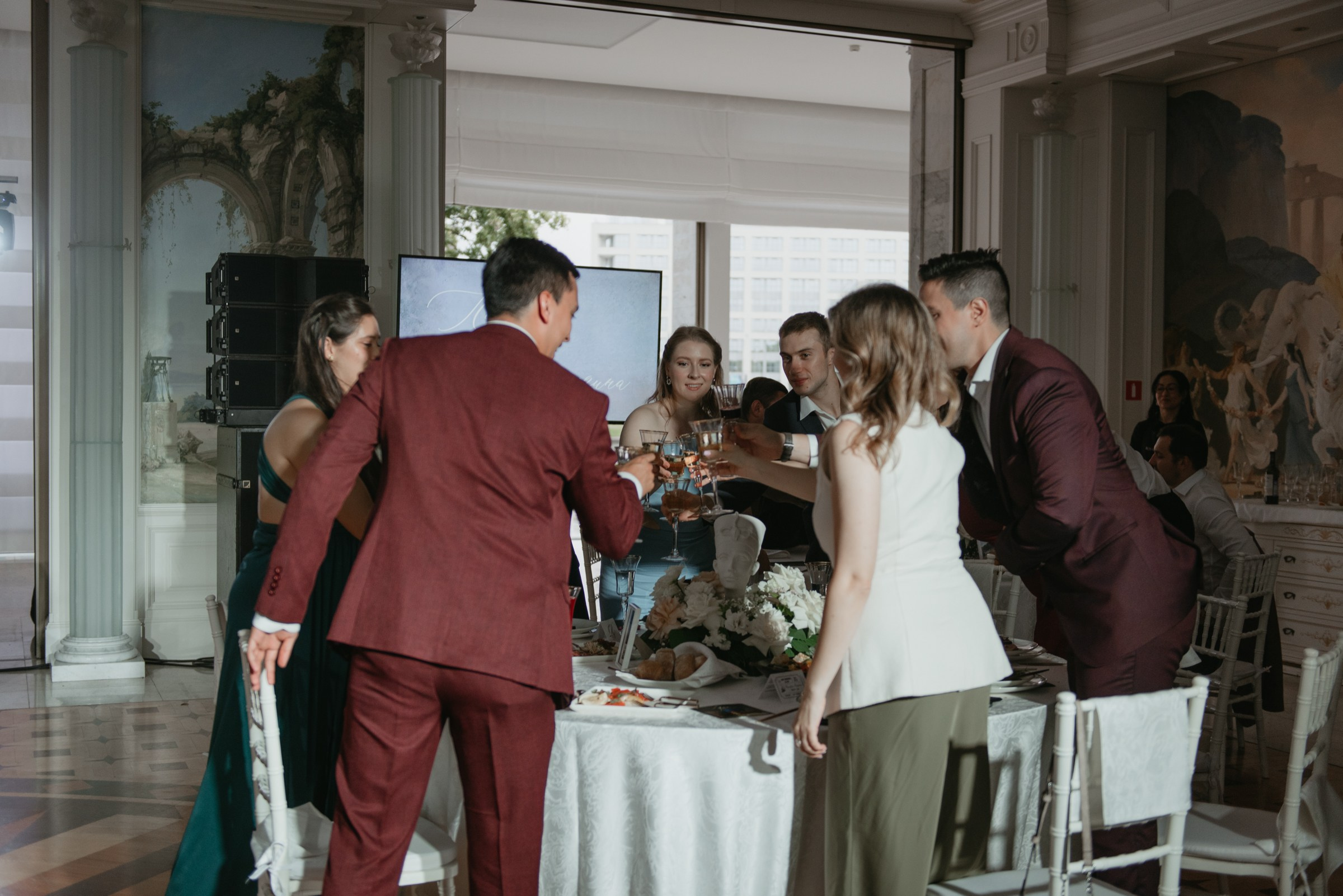 свадебный банкет в резиденции К2