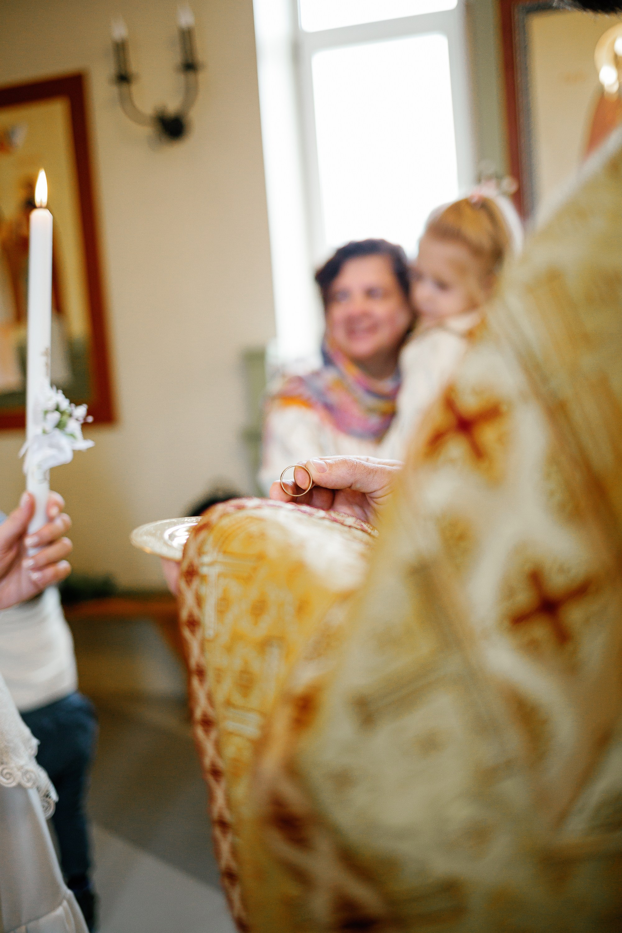 Венчание семейной пары