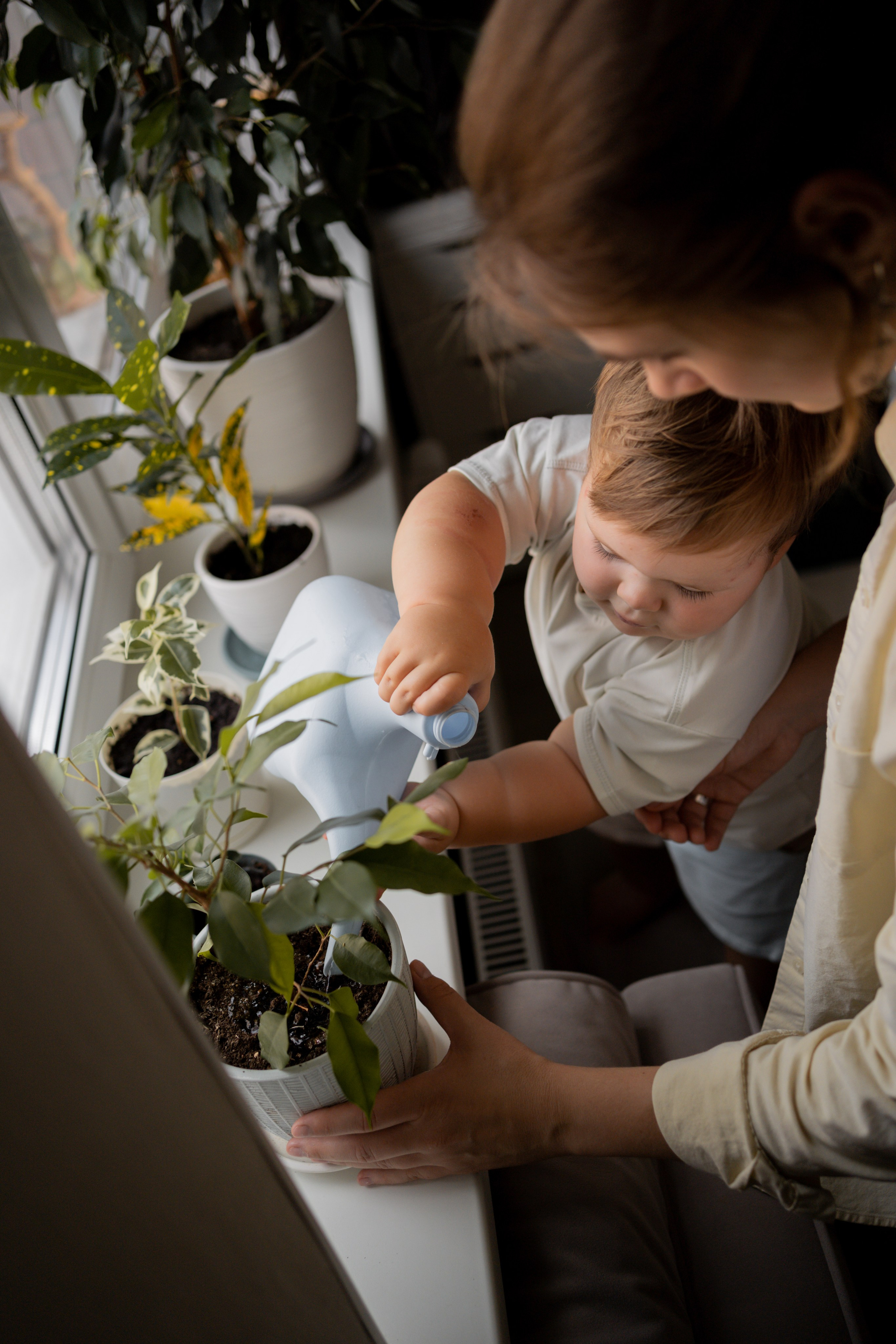 Алина и Дима. Фотограф грудного вскармливания в Москве Екатерина
