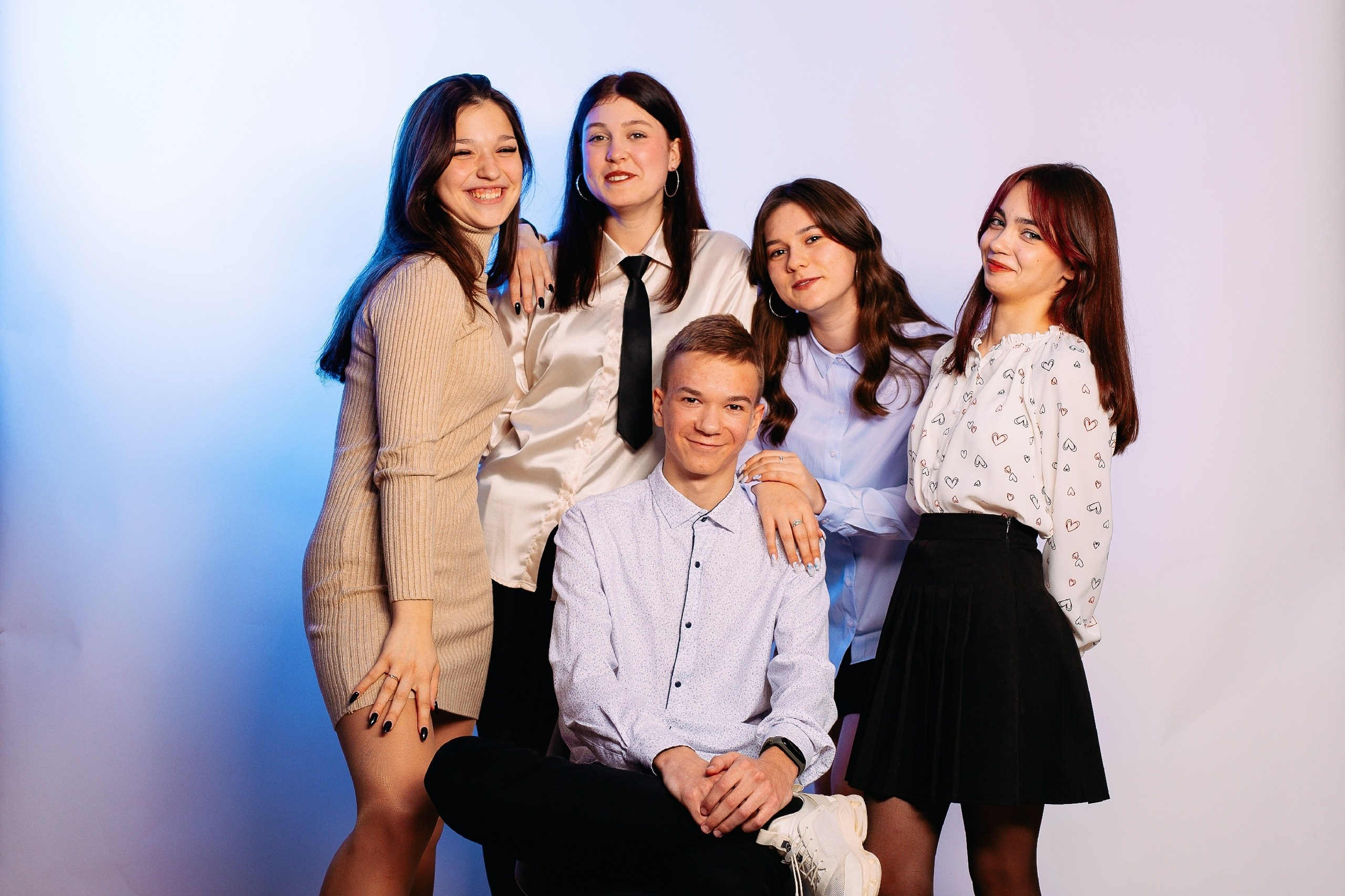 Средние и старшие классы (съемки в рамках выпускных альбомов). Фотограф Екатерина Головатюк, Железногорск Красноярского края